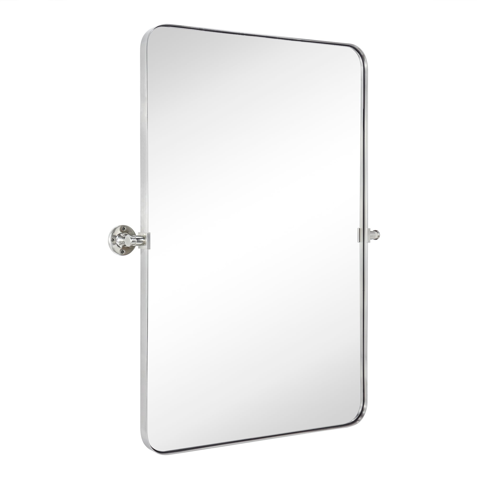 TEHOME Jonathan Rectangle Pivot Tilt Metal Wall Mirror