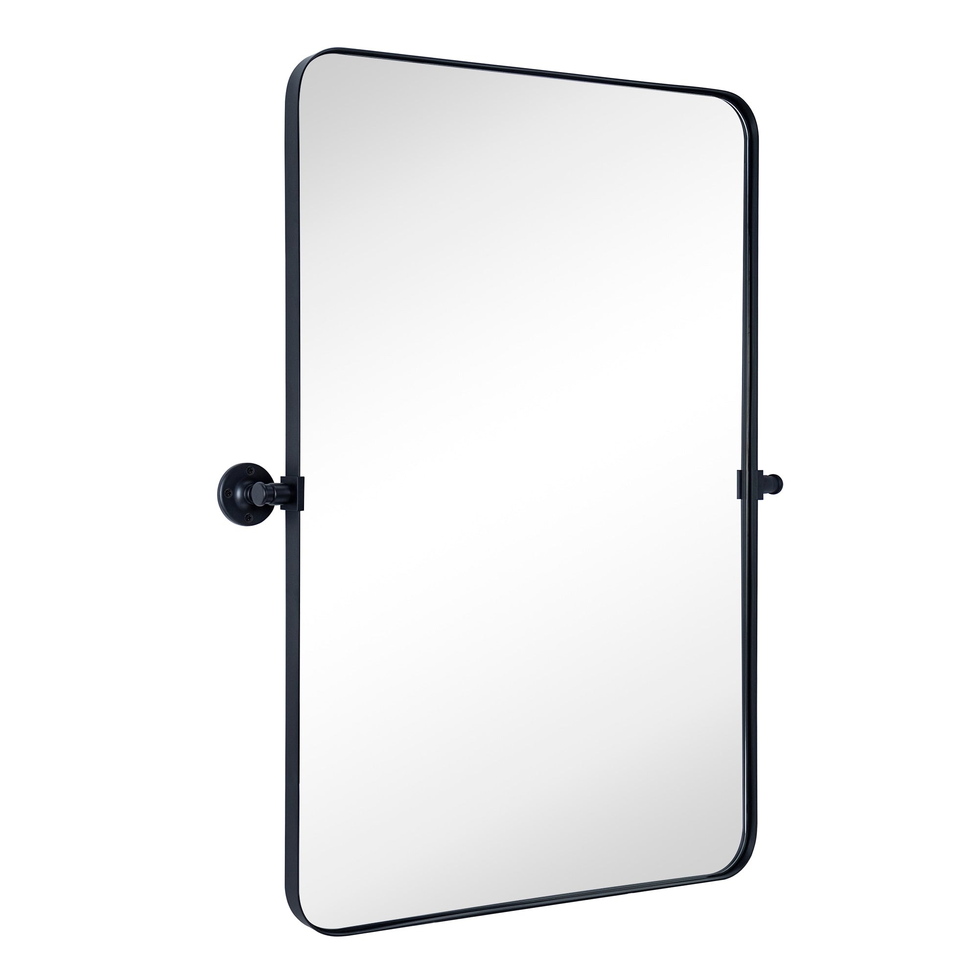 TEHOME Jonathan Rectangle Pivot Tilt Metal Wall Mirror