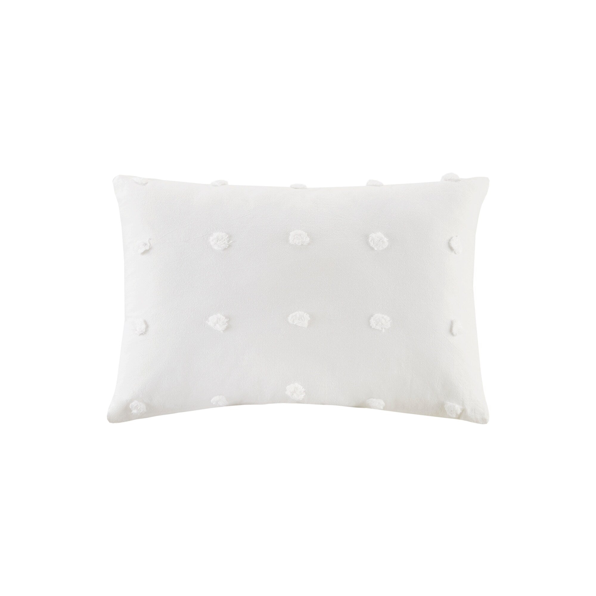 Urban Habitat Maize Cotton Jacquard Pom Pom Pillow