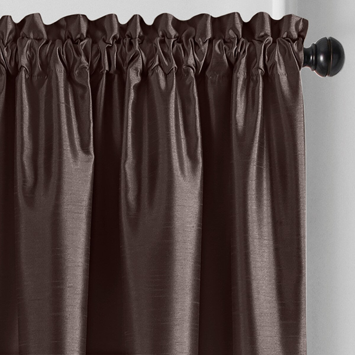 Colette Faux Silk Blackout Window Curtain