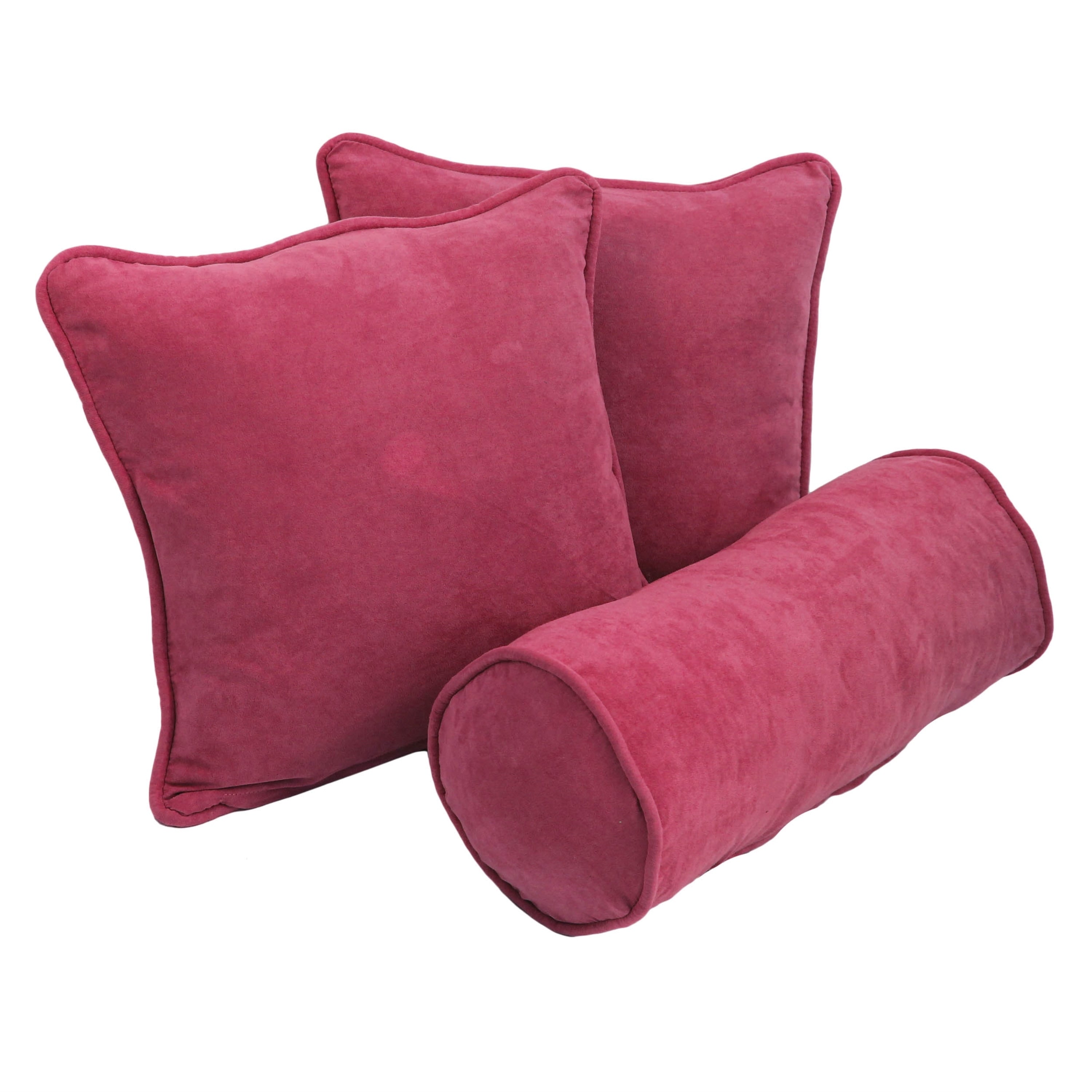 Blazing Needles Delaney 3-Piece Indoor Throw Pillow Set