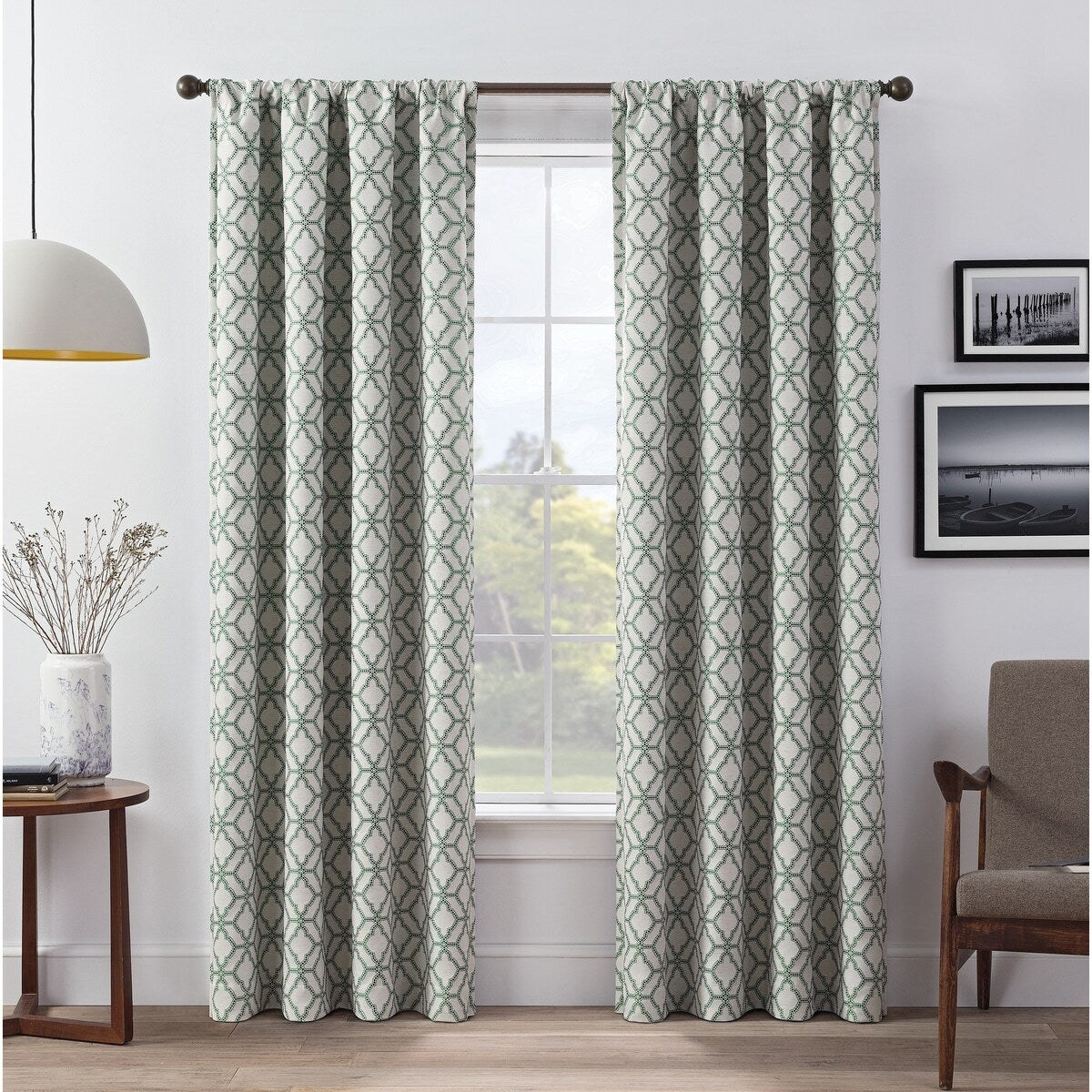 Eclipse Lollie Blackout Window Curtains (Set of 2)