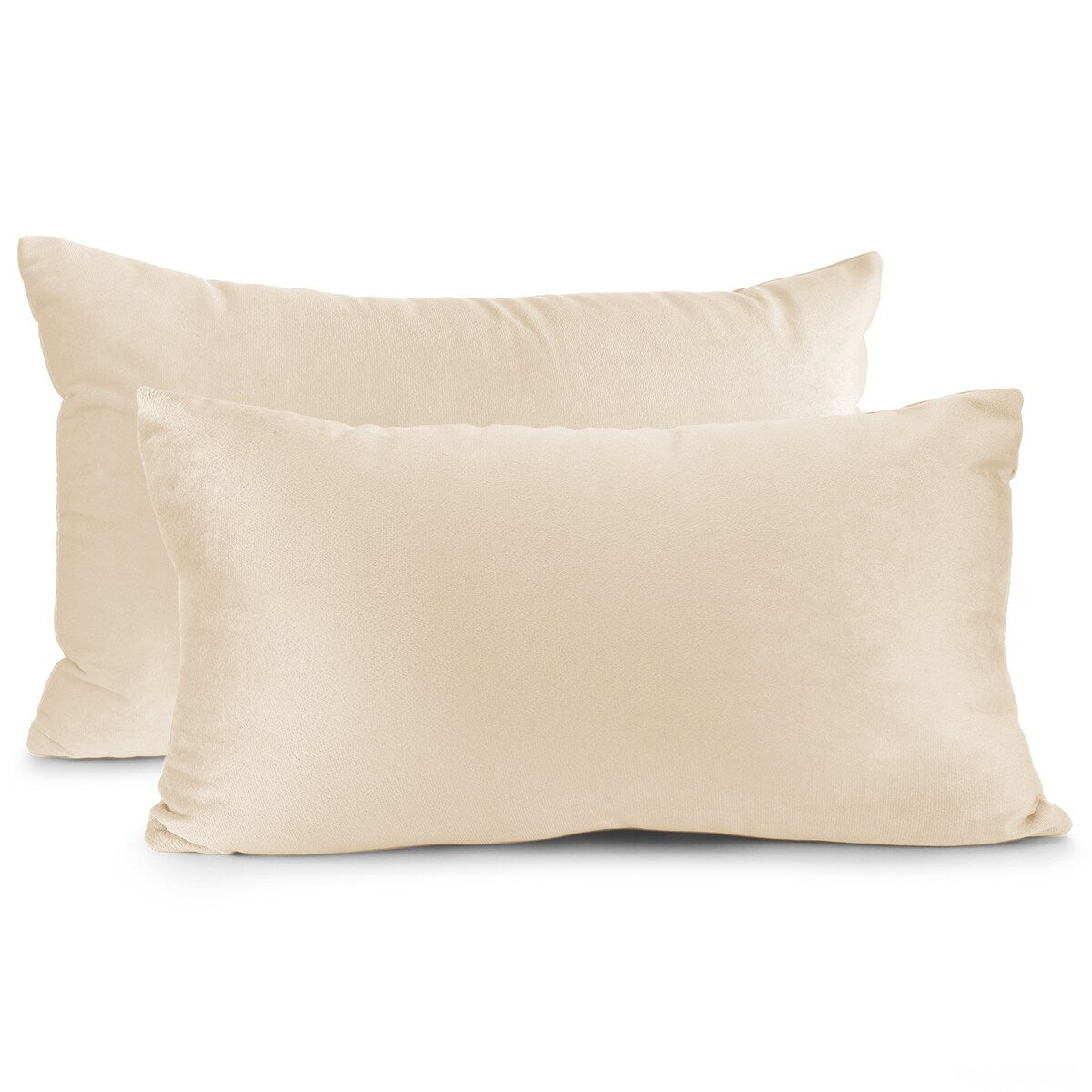 Porch & Den Cosner Microfiber Velvet Throw Pillow Covers (Set of 2)