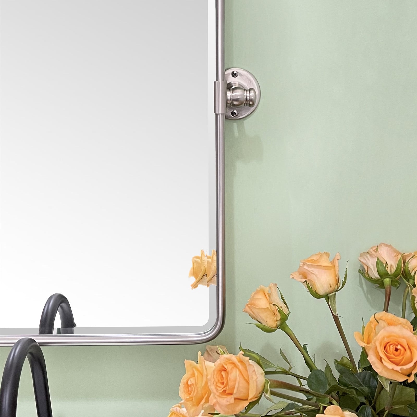 TEHOME Lutalo horizontal Beveled Bathroom / Vanity Mirror