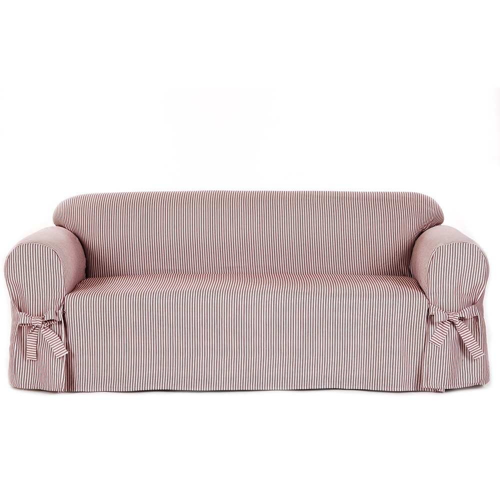 Classic Slipcovers Brushed Twill Sofa Slipcover