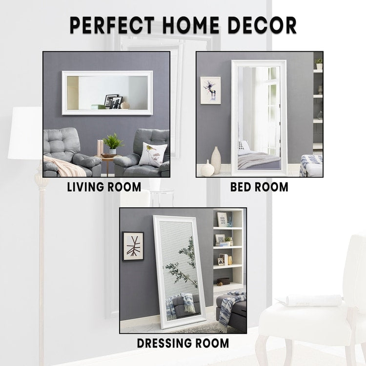 Framed Floor Mirror Full Length Mirror Standing Mirror Large Rectangle Full Body Mirror Long Mirrors