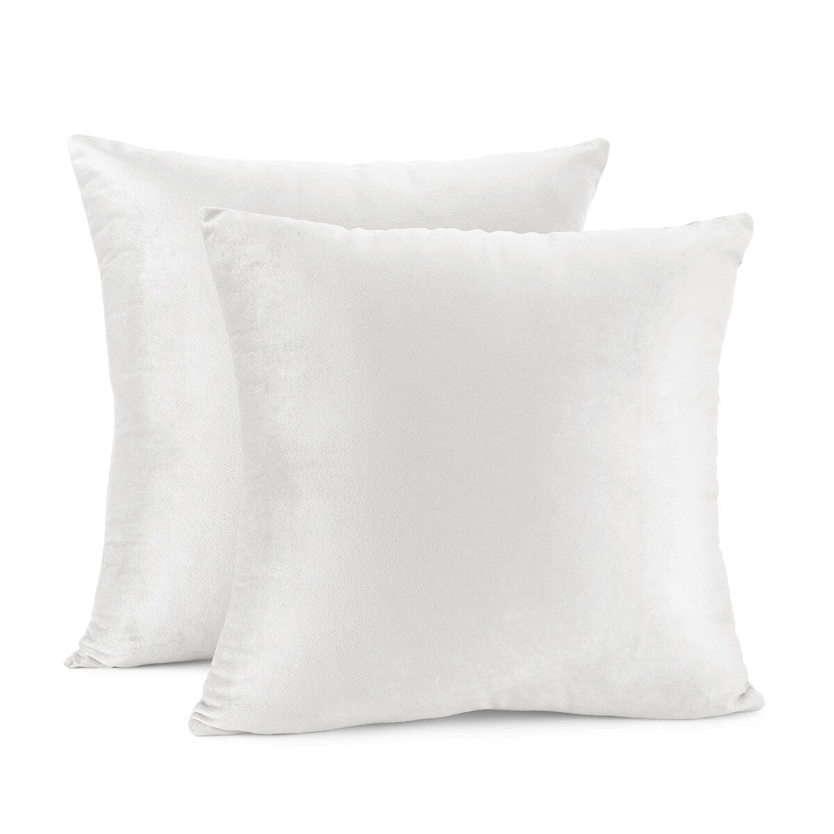 Porch & Den Cosner Microfiber Velvet Throw Pillow Covers (Set of 2)