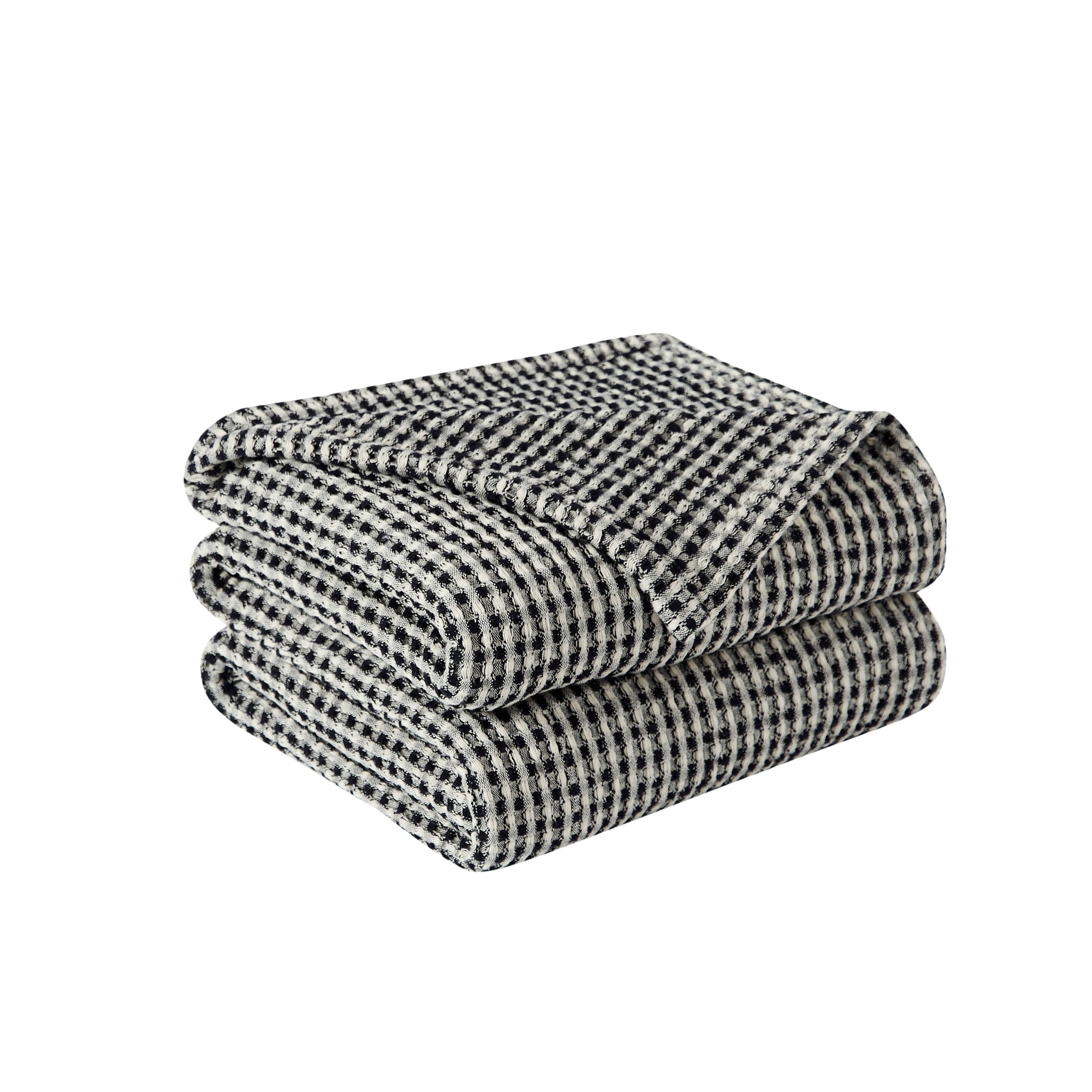 Tama 100 percent Cotton Waffle Weave Blanket