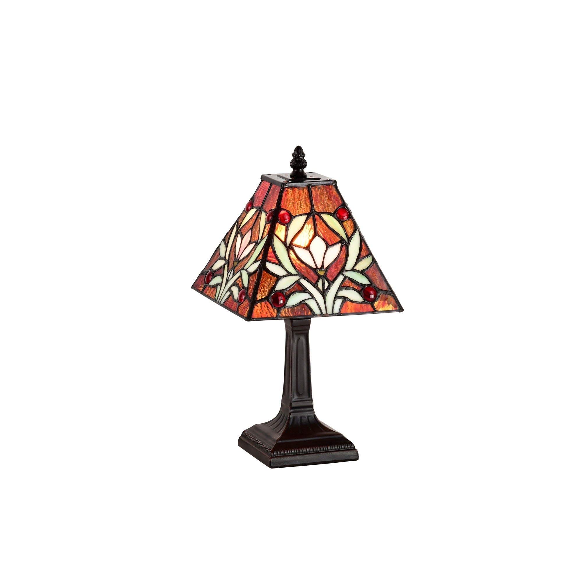 Sophie 1-light Tiffany-style 7.5-inch Table Lamp