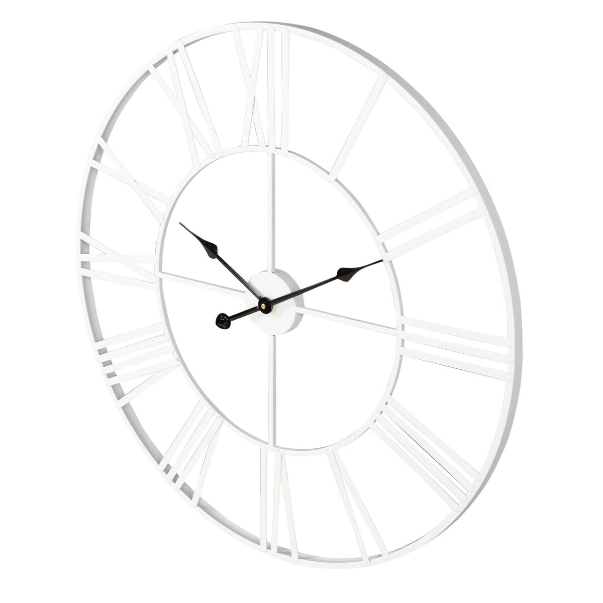 Solange Round Metal Wall Clock