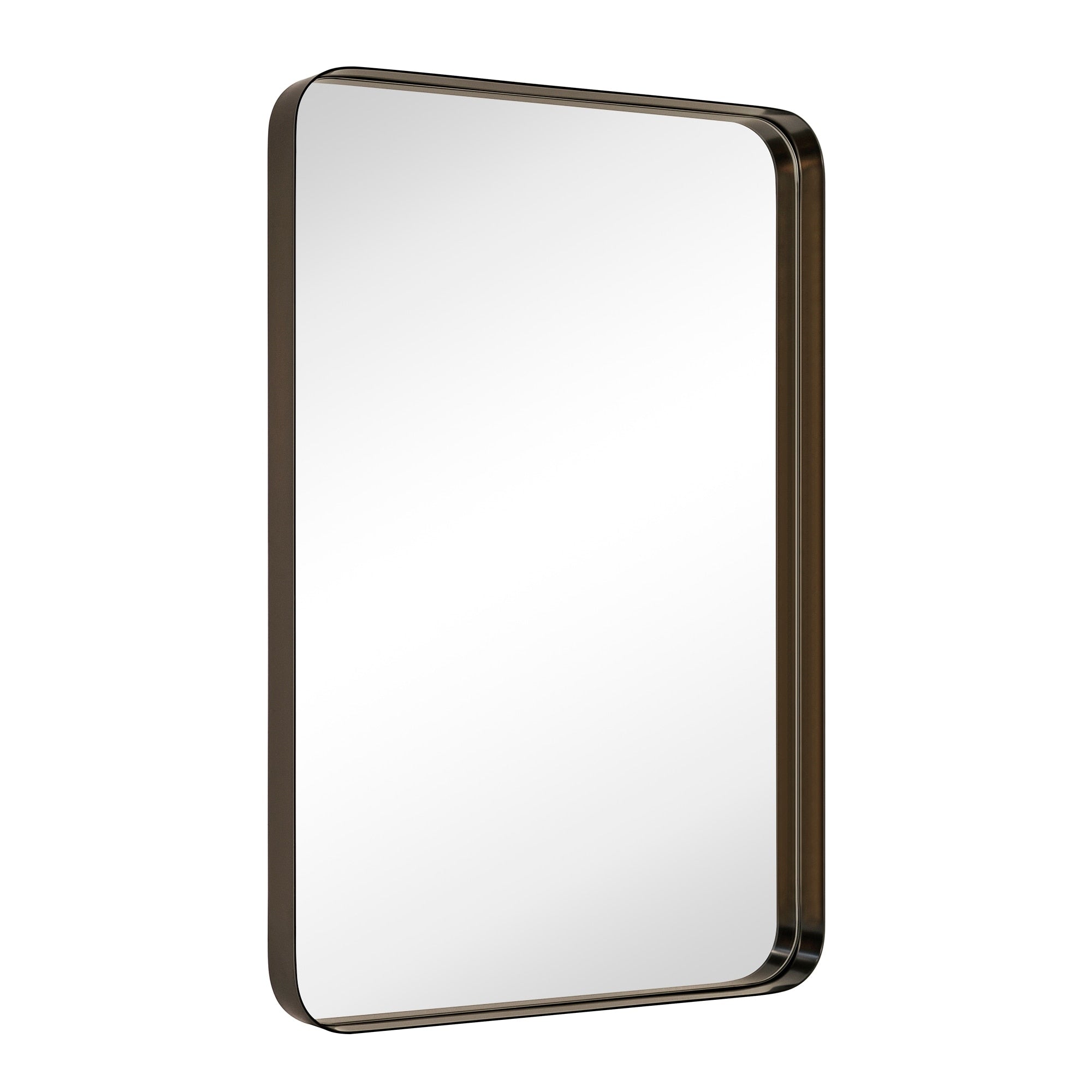 TEHOME Arthers Stainless Steel Metal Bathroom Vanity Wall Mirror