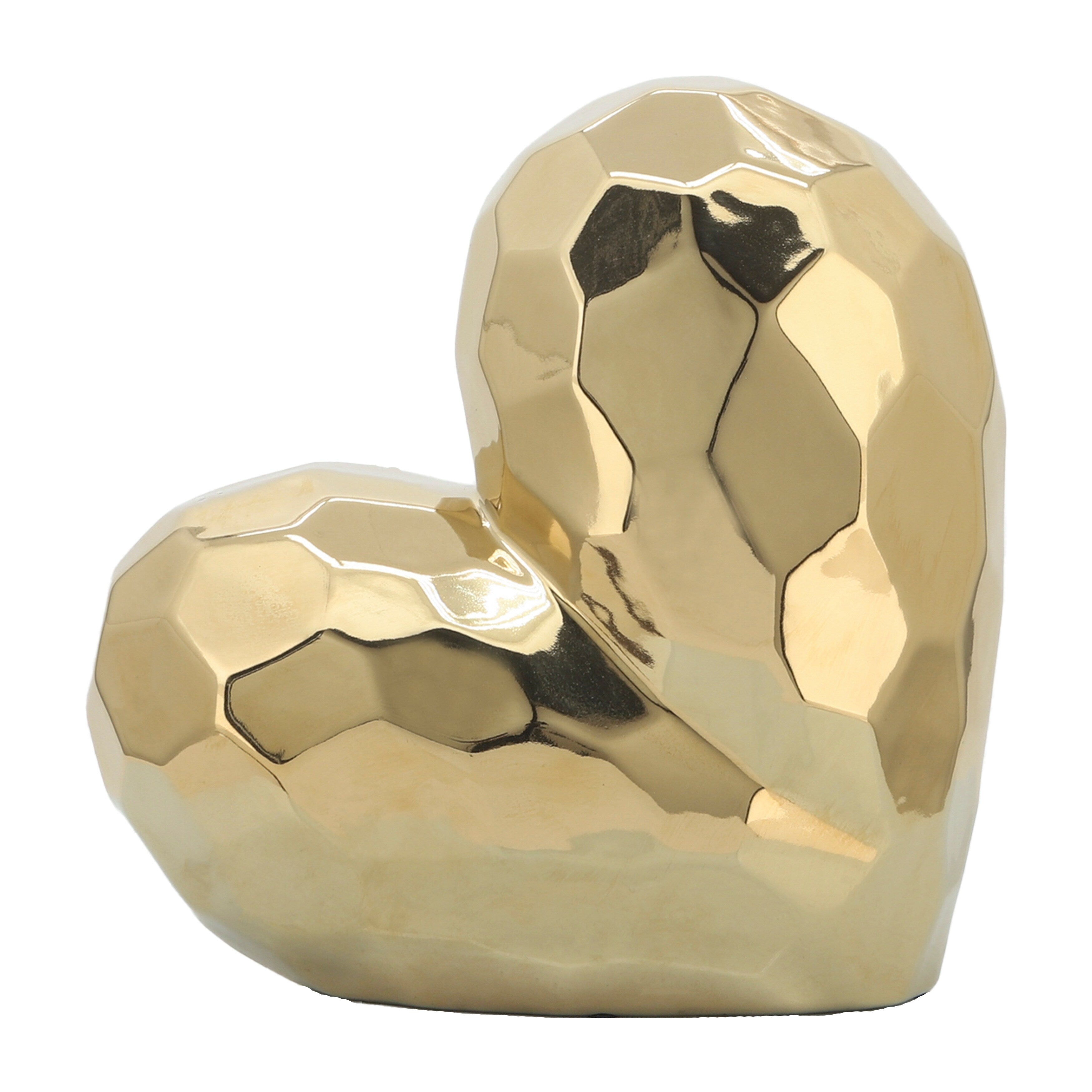 Sagebrook Home's Contemporary Heart Novelty Sculpture