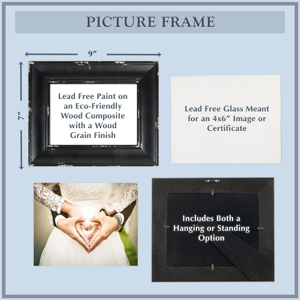 DII Farmhouse Distress Picture Frame