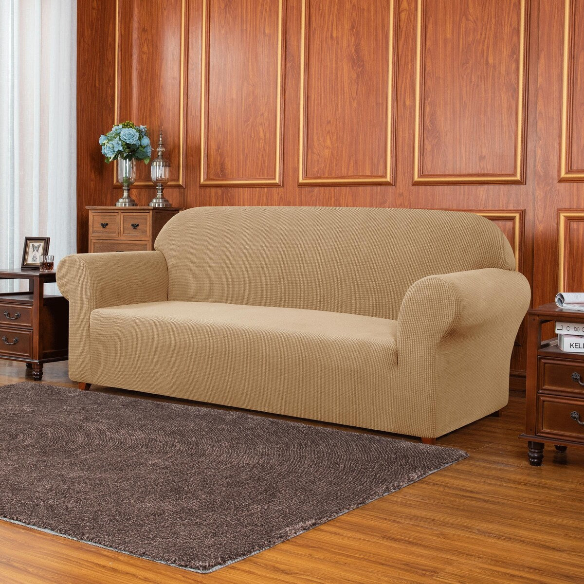 Subrtex 1 Piece XL Sofa Slipcover Stretch Spandex Furniture Protector