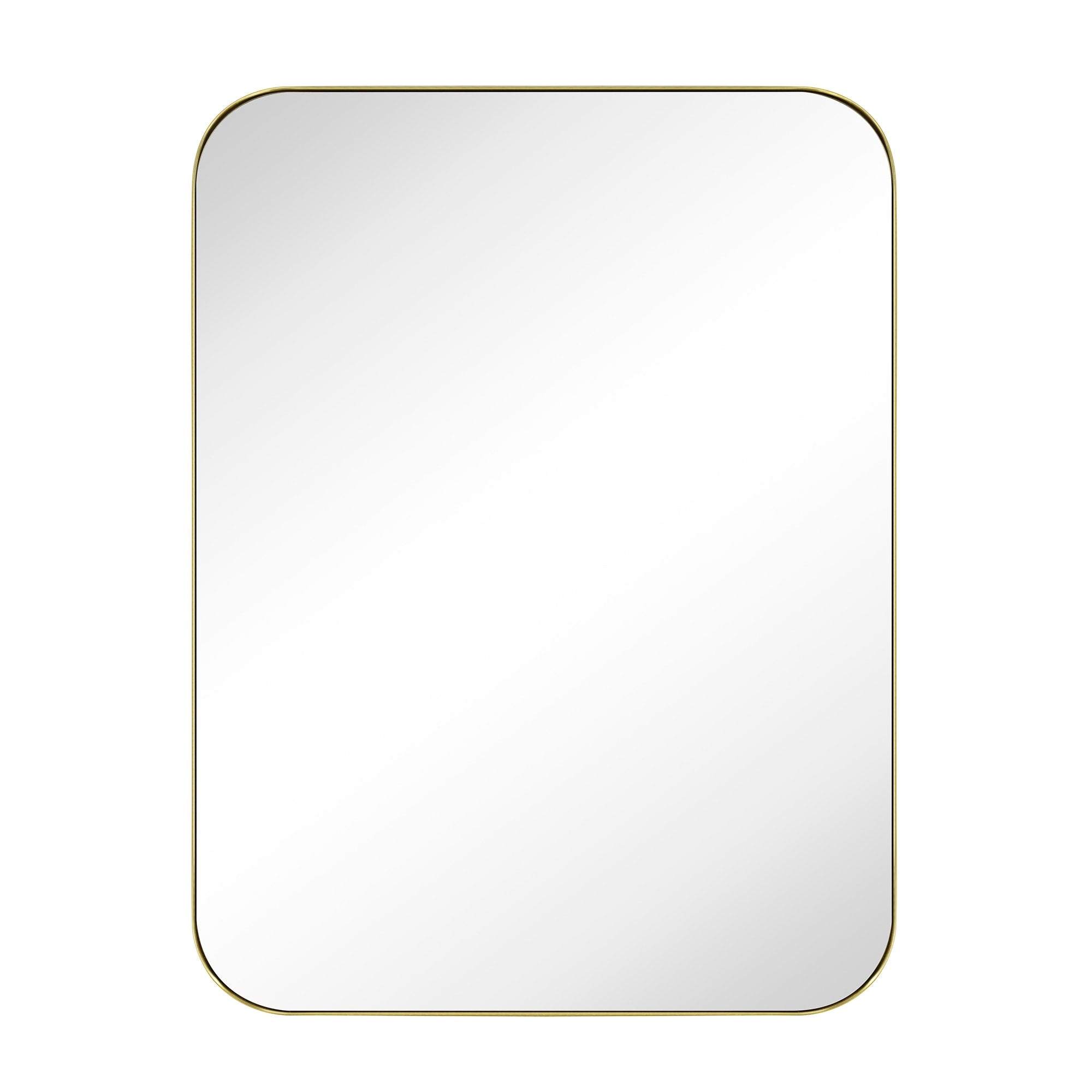 TEHOME Mid-Century Modern Chic Metal Rounded Wall Mirrors