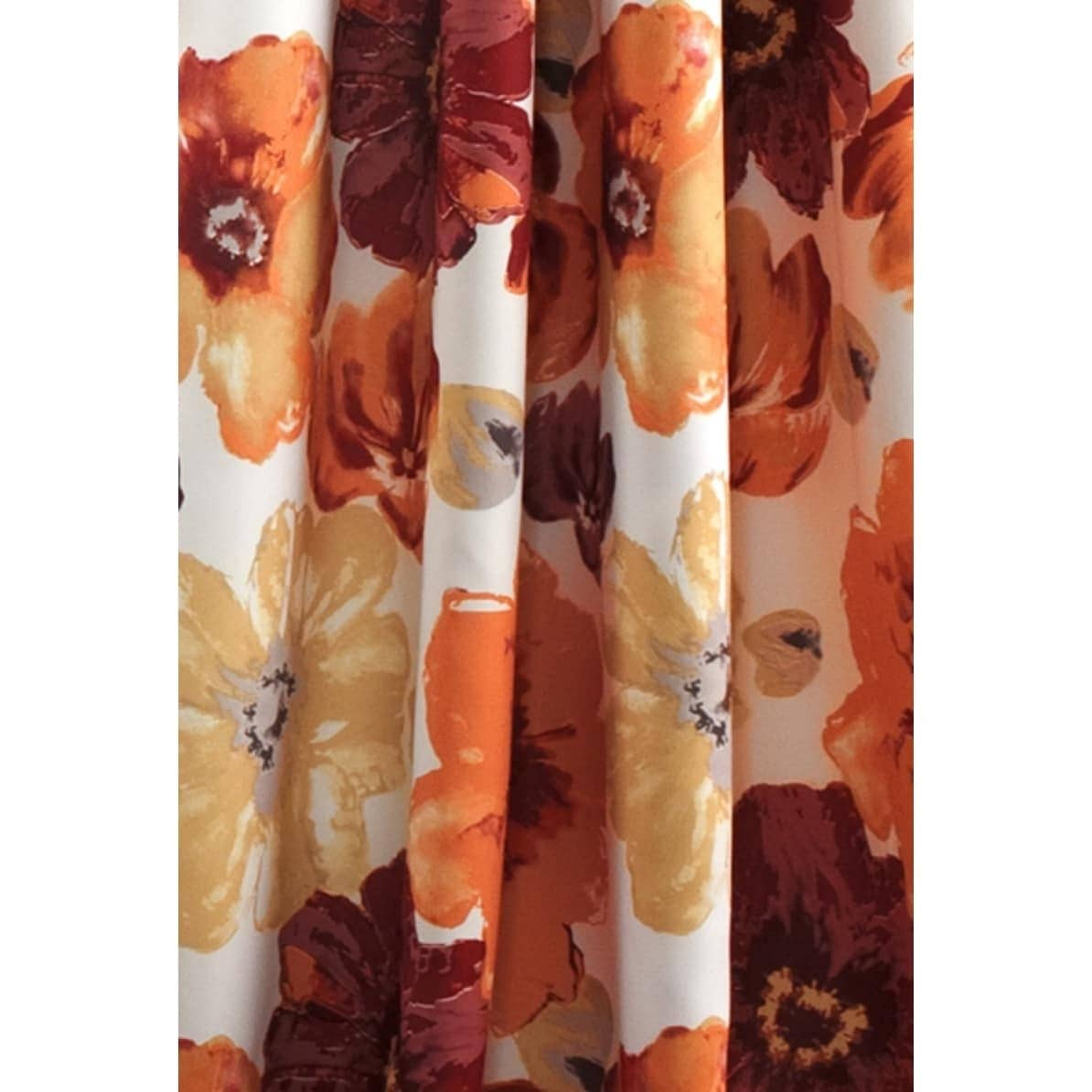 Lush Decor Leah Room Darkening Curtain Panel Pair