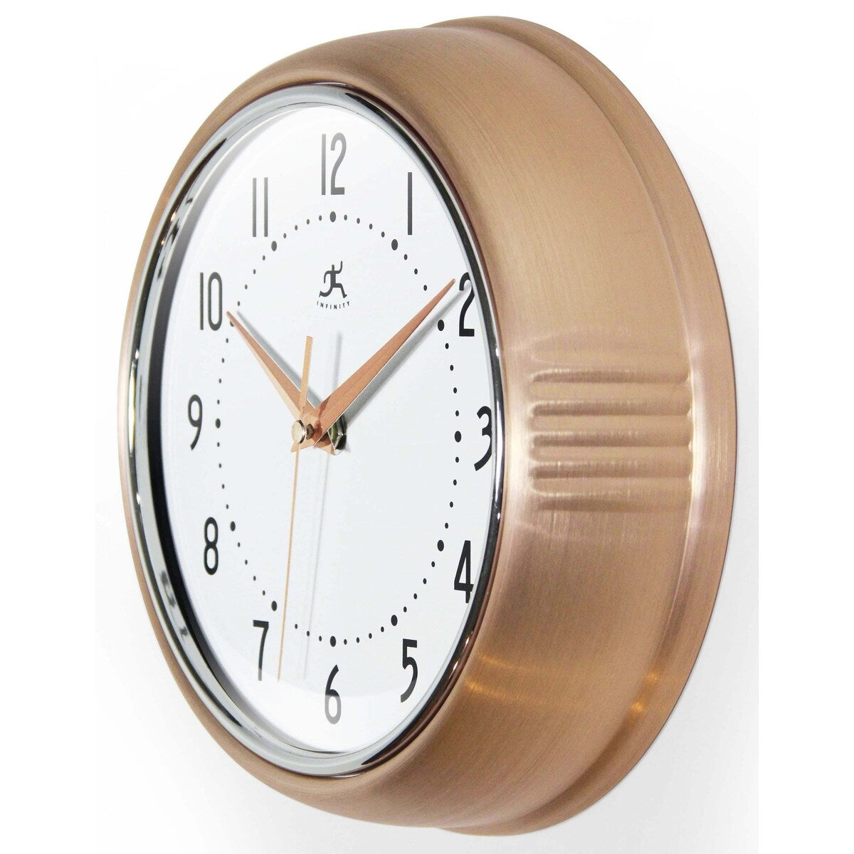 Round Retro Kitchen Wall Clock by Infinity Instruments