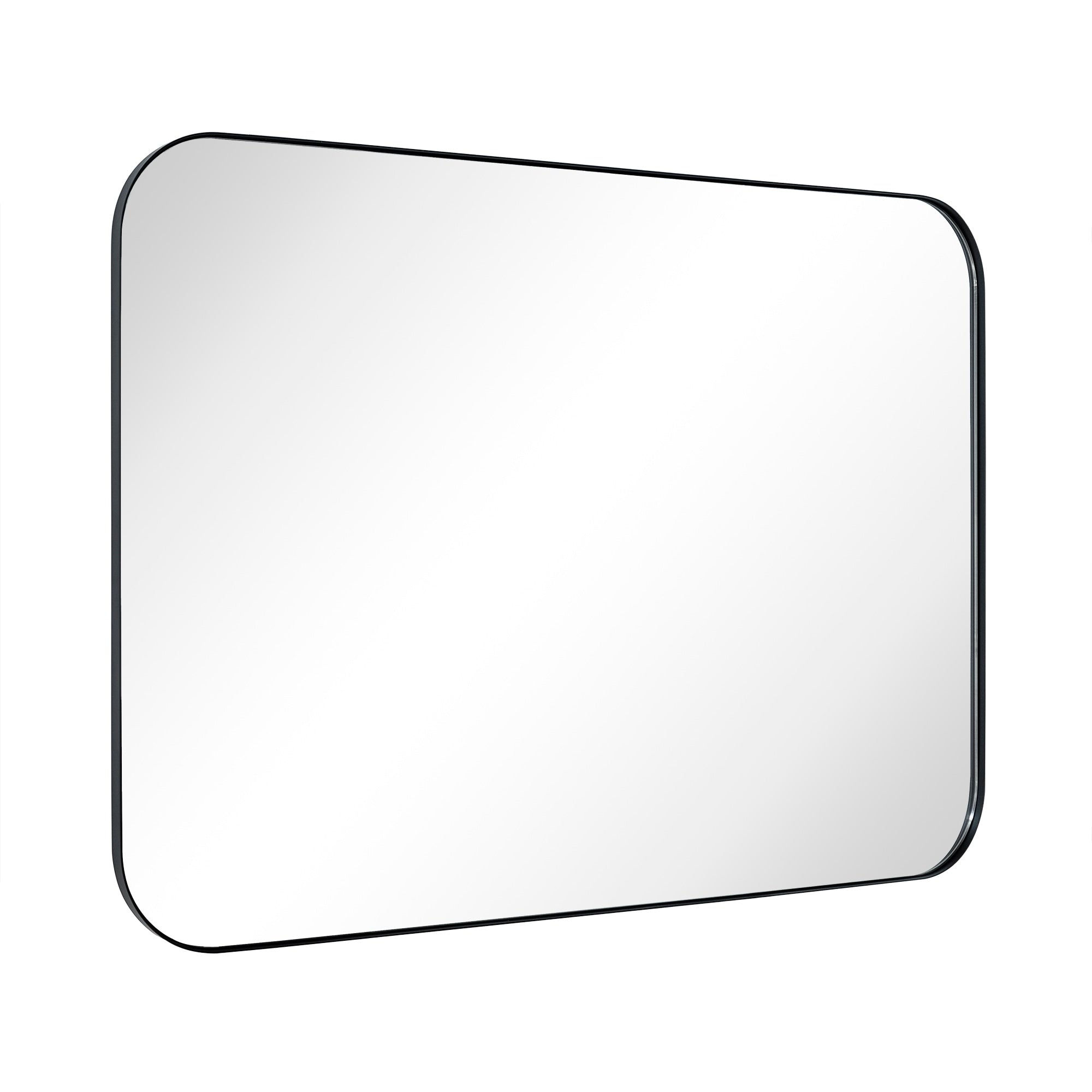 TEHOME Mid-Century Modern Chic Metal Rounded Wall Mirrors