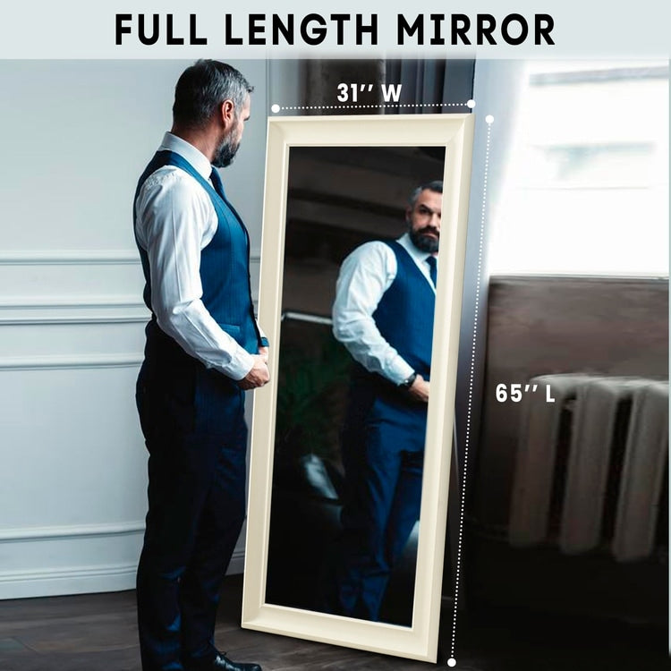 Framed Floor Mirror Full Length Mirror Standing Mirror Large Rectangle Full Body Mirror Long Mirrors