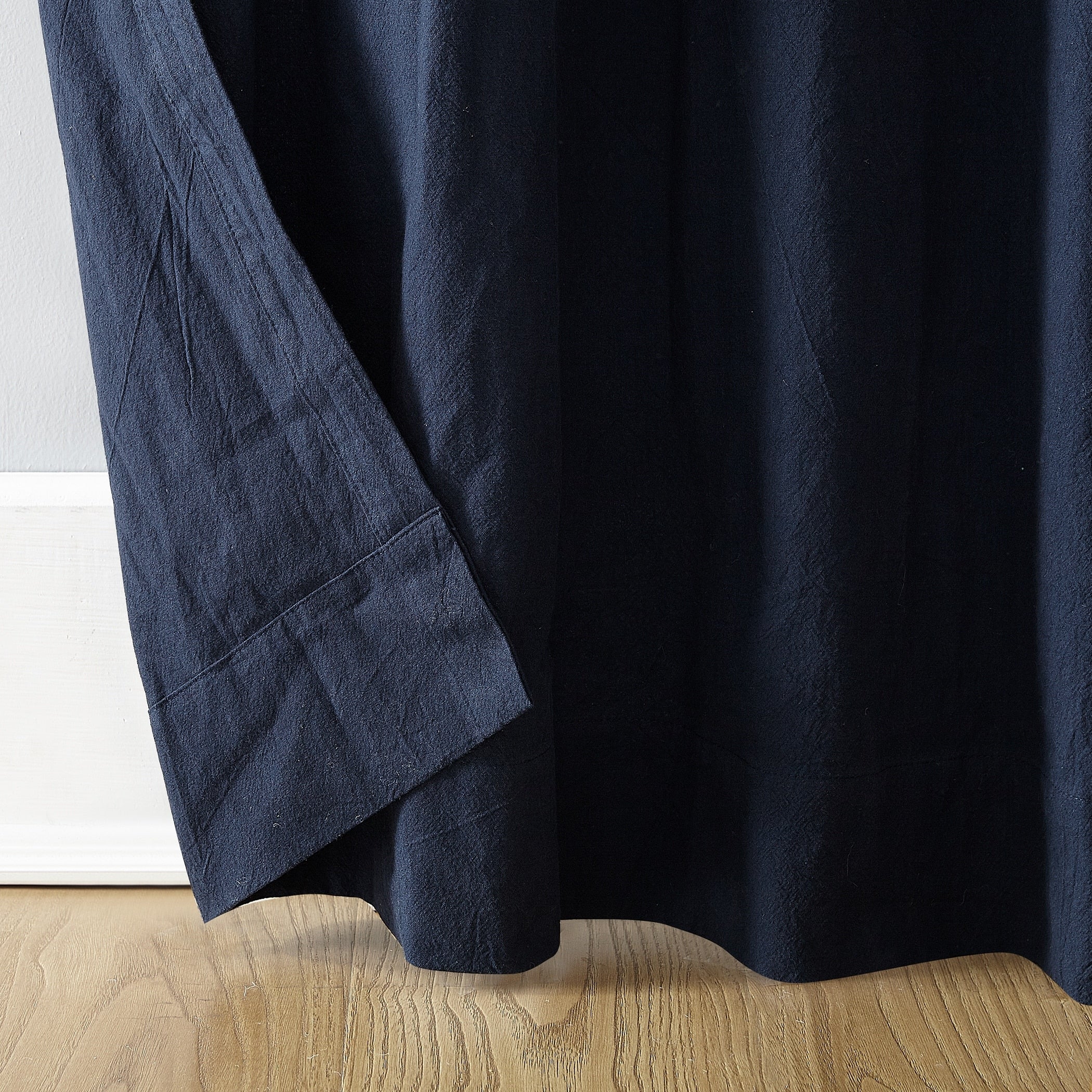 Archaeo Washed Cotton Twist Tab Curtain, Single Panel