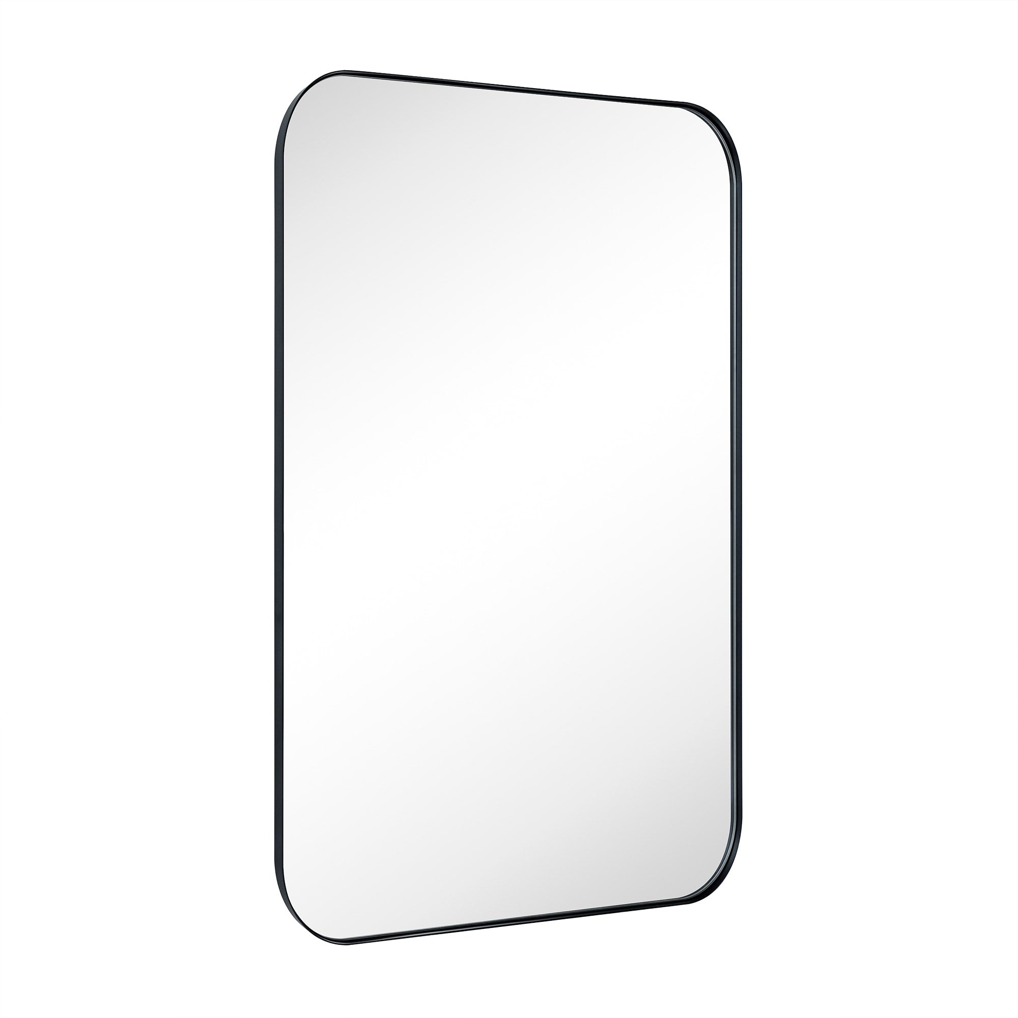 TEHOME Mid-Century Modern Chic Metal Rounded Wall Mirrors