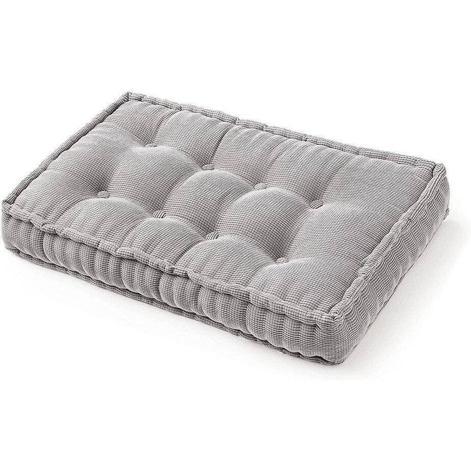 Rainha 40 Ultra Thick Tufted Floor Pillow by DormCo