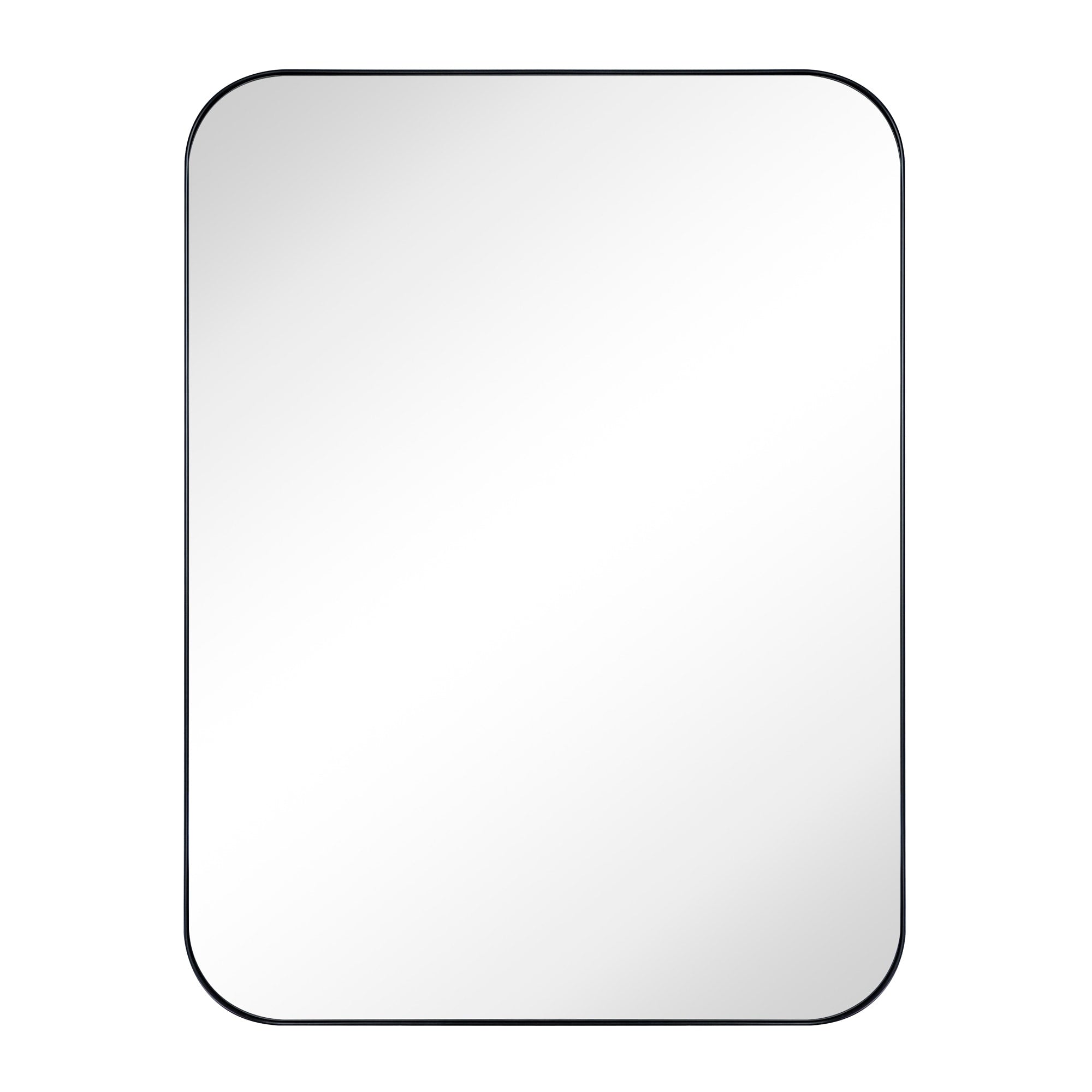 TEHOME Mid-Century Modern Chic Metal Rounded Wall Mirrors