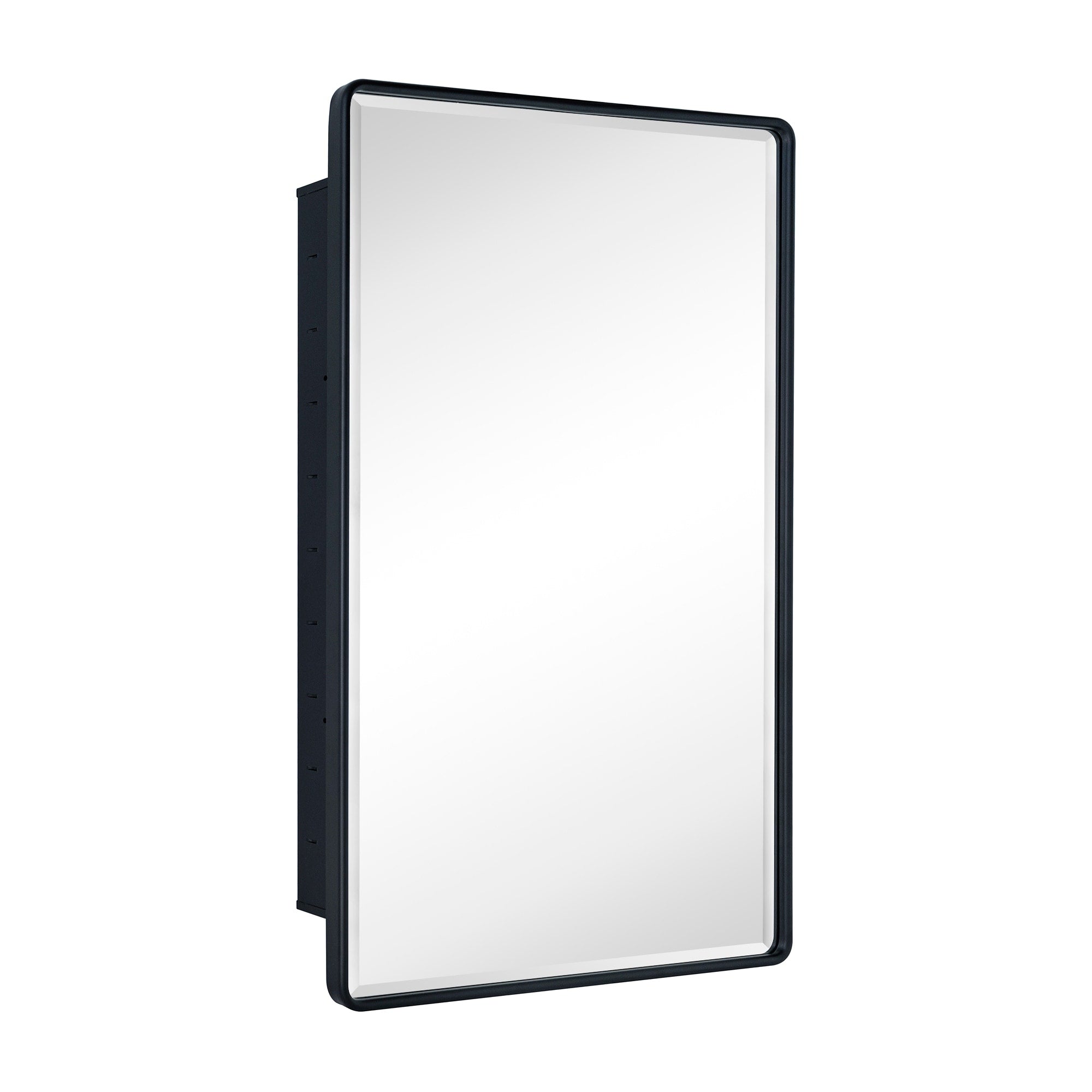 TEHOME Farmhouse Recessed Metal Bathroom Medicine Cabinets with Mirror