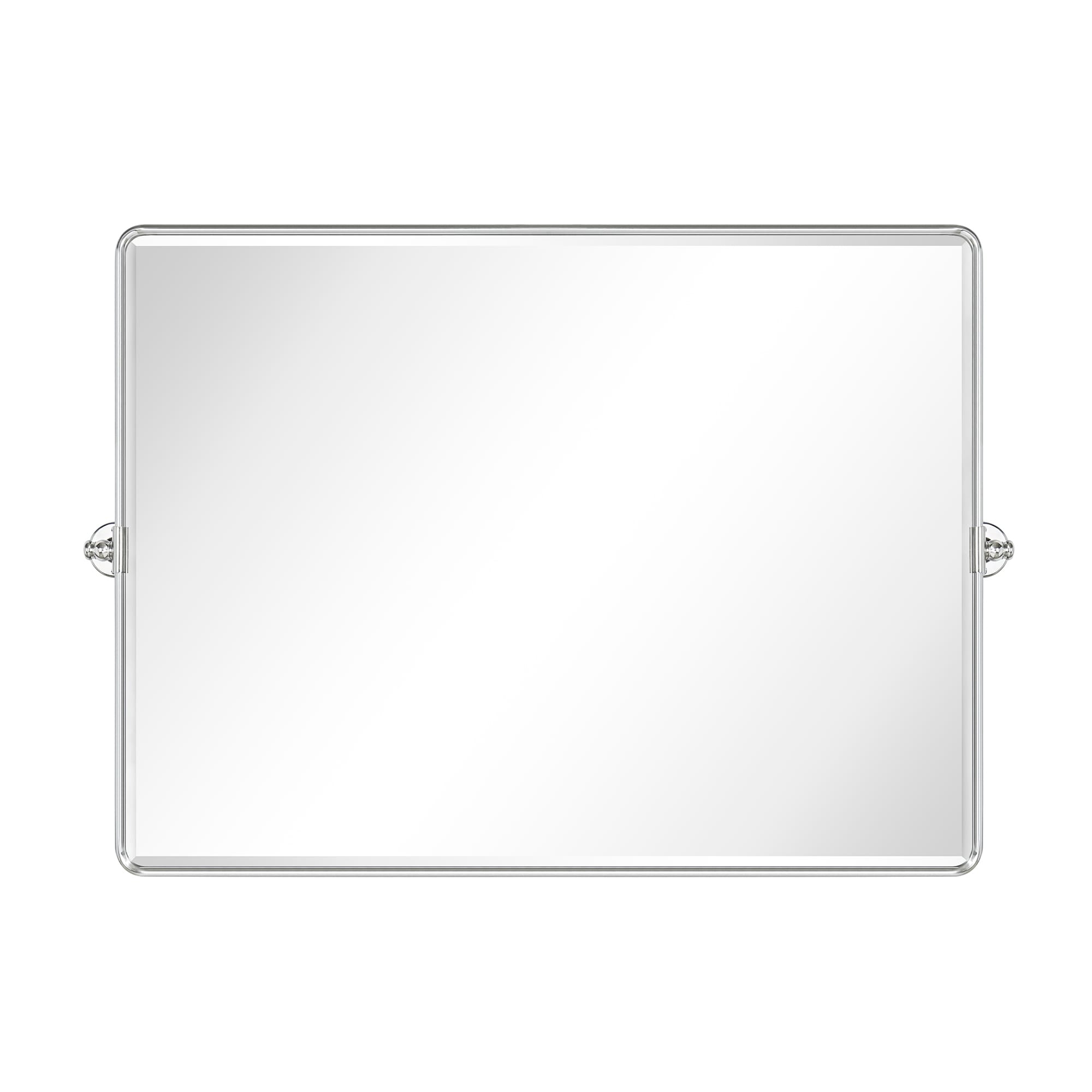 TEHOME Lutalo horizontal Beveled Bathroom / Vanity Mirror