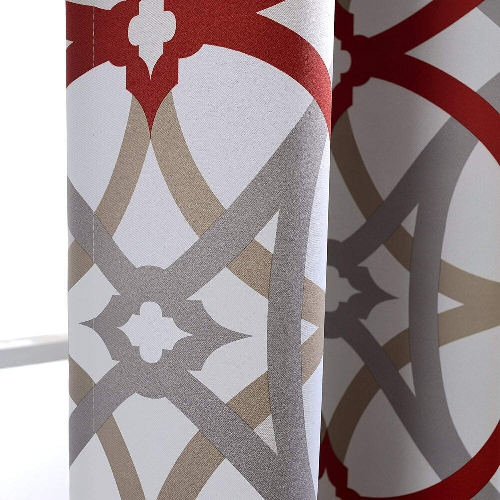 Jarvenpaa Insulated Blackout Grommet Window Curtain Panel Pair