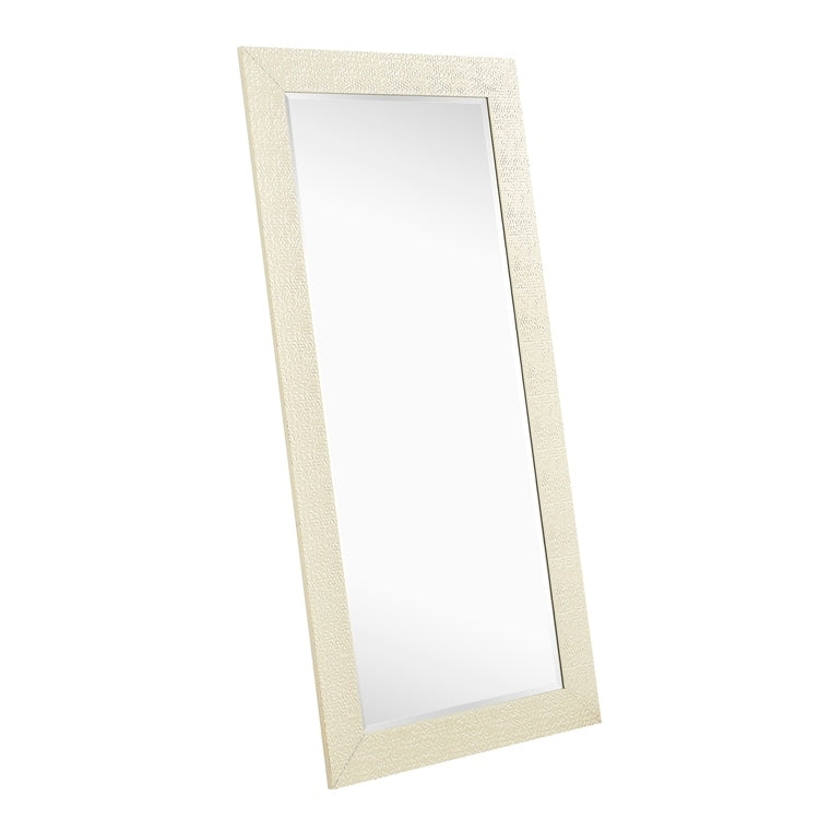 Premium Mosaic Pattern Full-Length Vertical Mirror - Standing, Leaning, Free-Standing Full Body Dressing Mirror