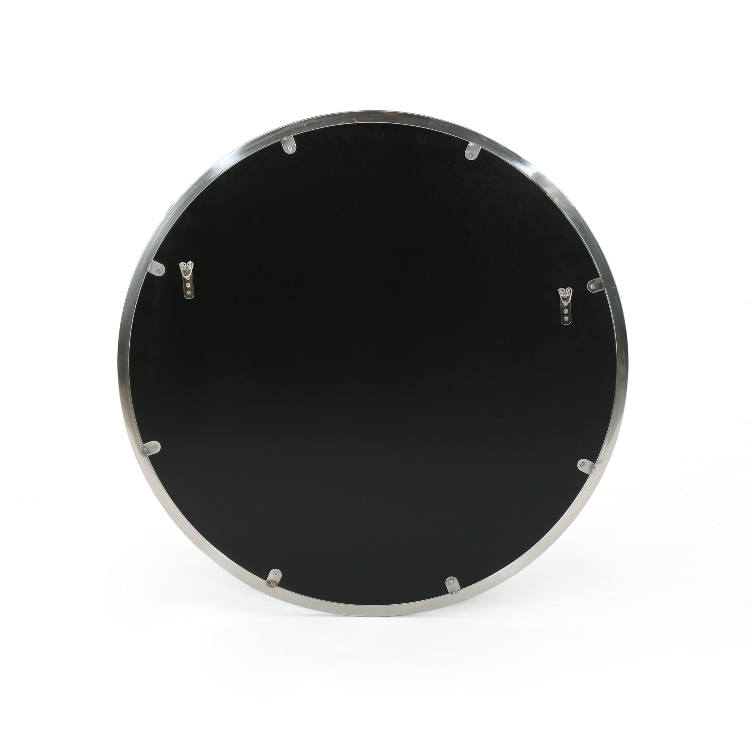 Verbena Circular Wall Mirror by Christopher Knight Home - Silver