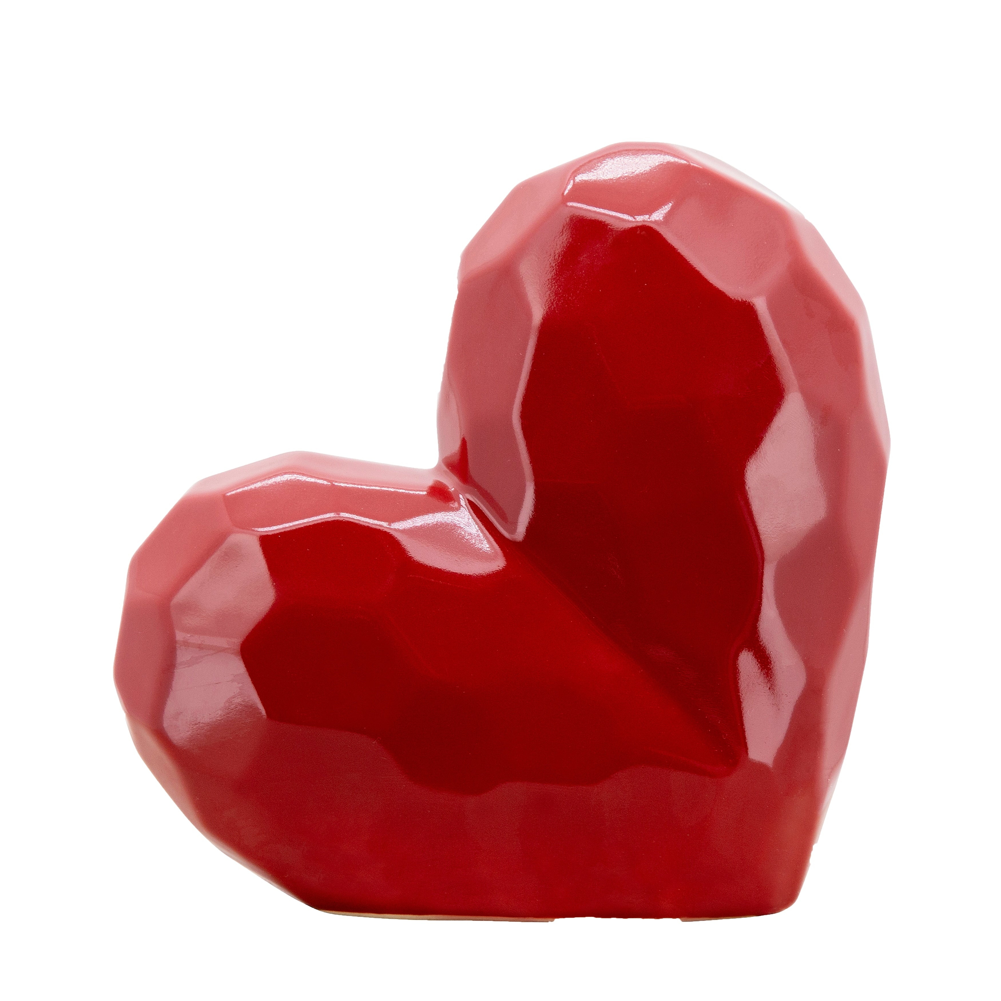 Sagebrook Home's Contemporary Heart Novelty Sculpture