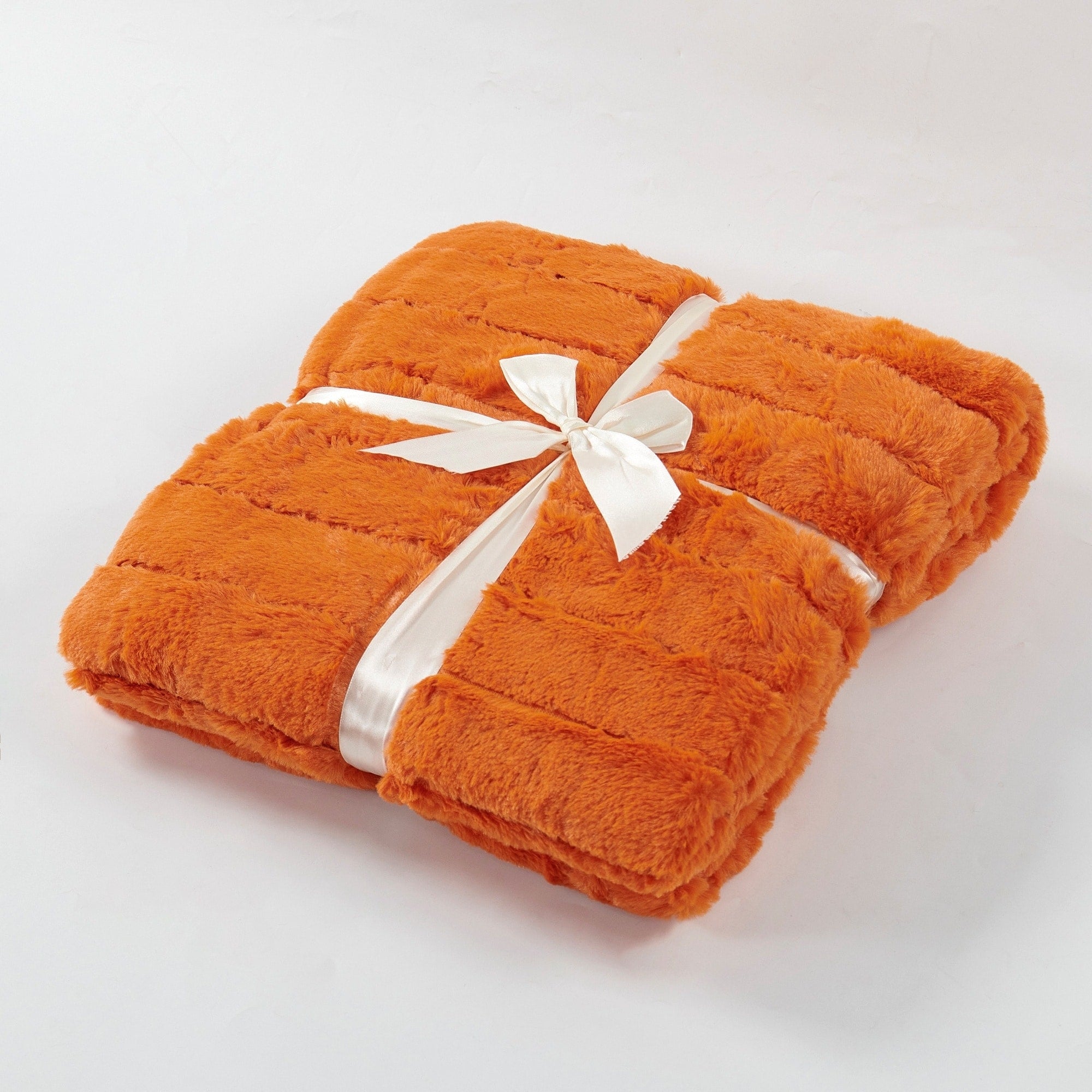 FakeFur Throw & 2 Pillow Shell Combo Set