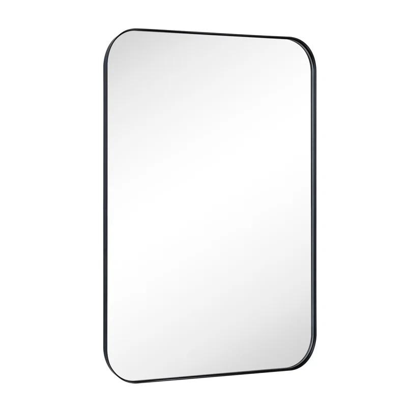 TEHOME Mid-Century Modern Chic Metal Rounded Wall Mirrors