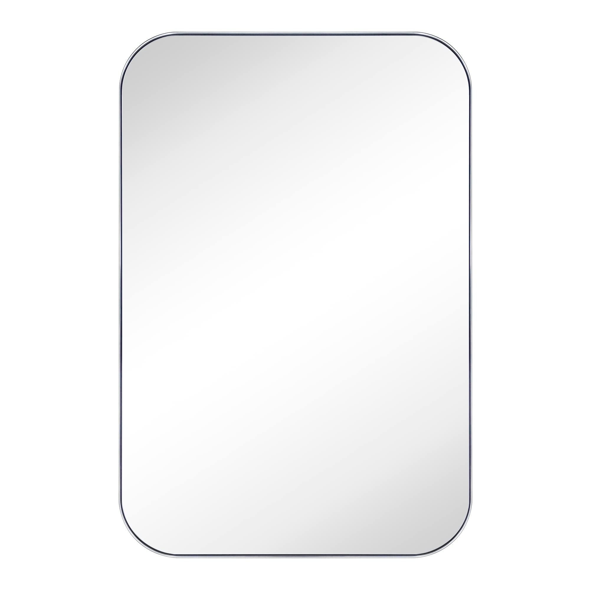 TEHOME Mid-Century Modern Chic Metal Rounded Wall Mirrors