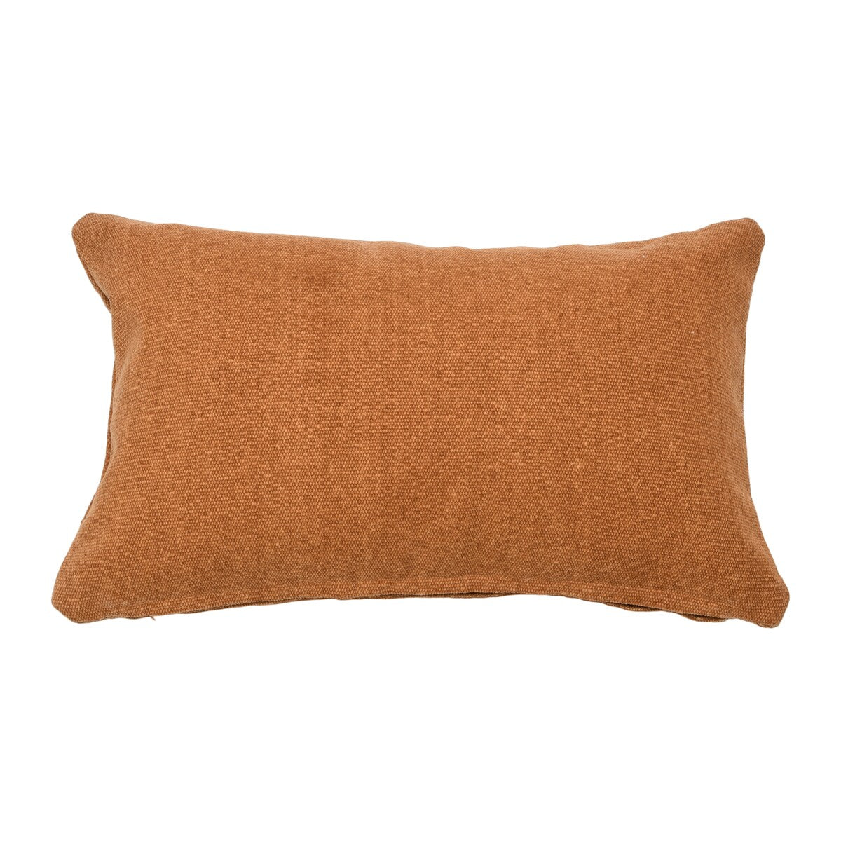 Woven Canvas Lumbar Pillow Cover