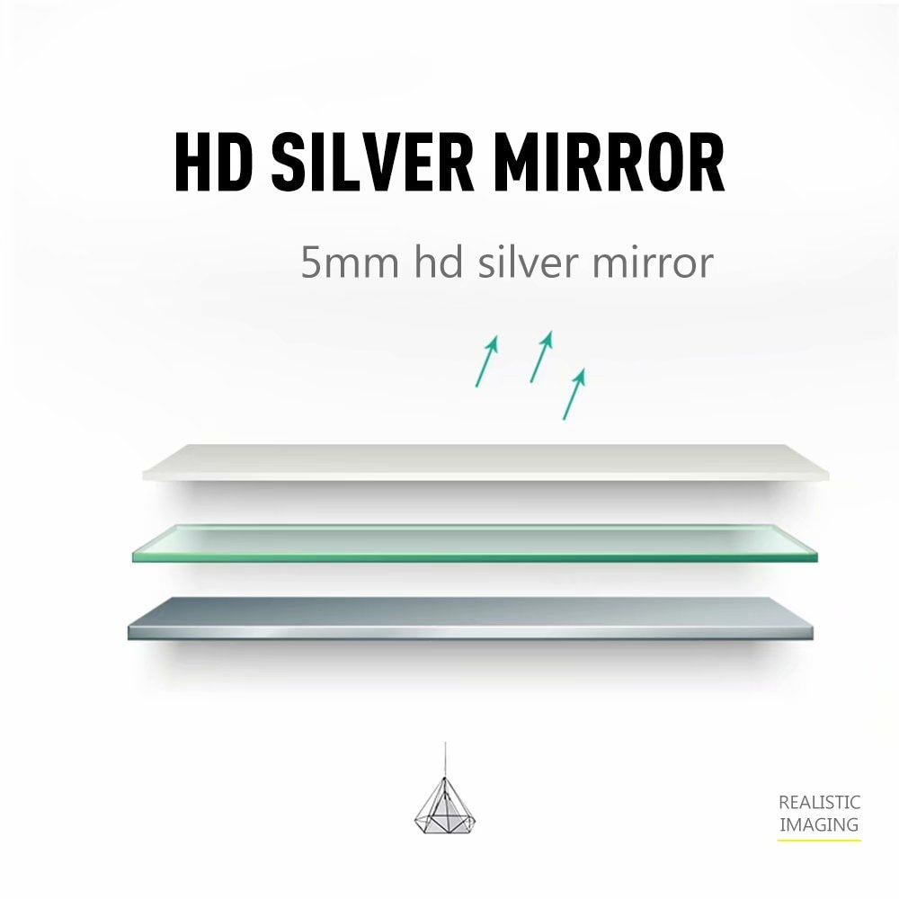 Aluminum Alloy Full Length Floor Mirror