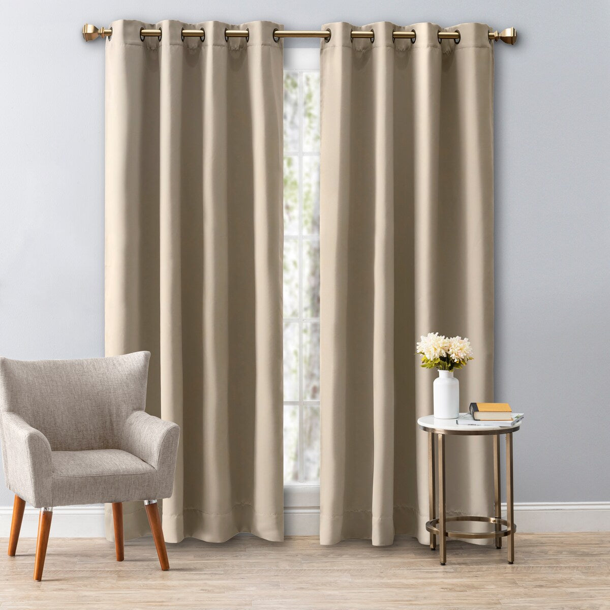 Ultimate Black Out Grommet Curtain Pair