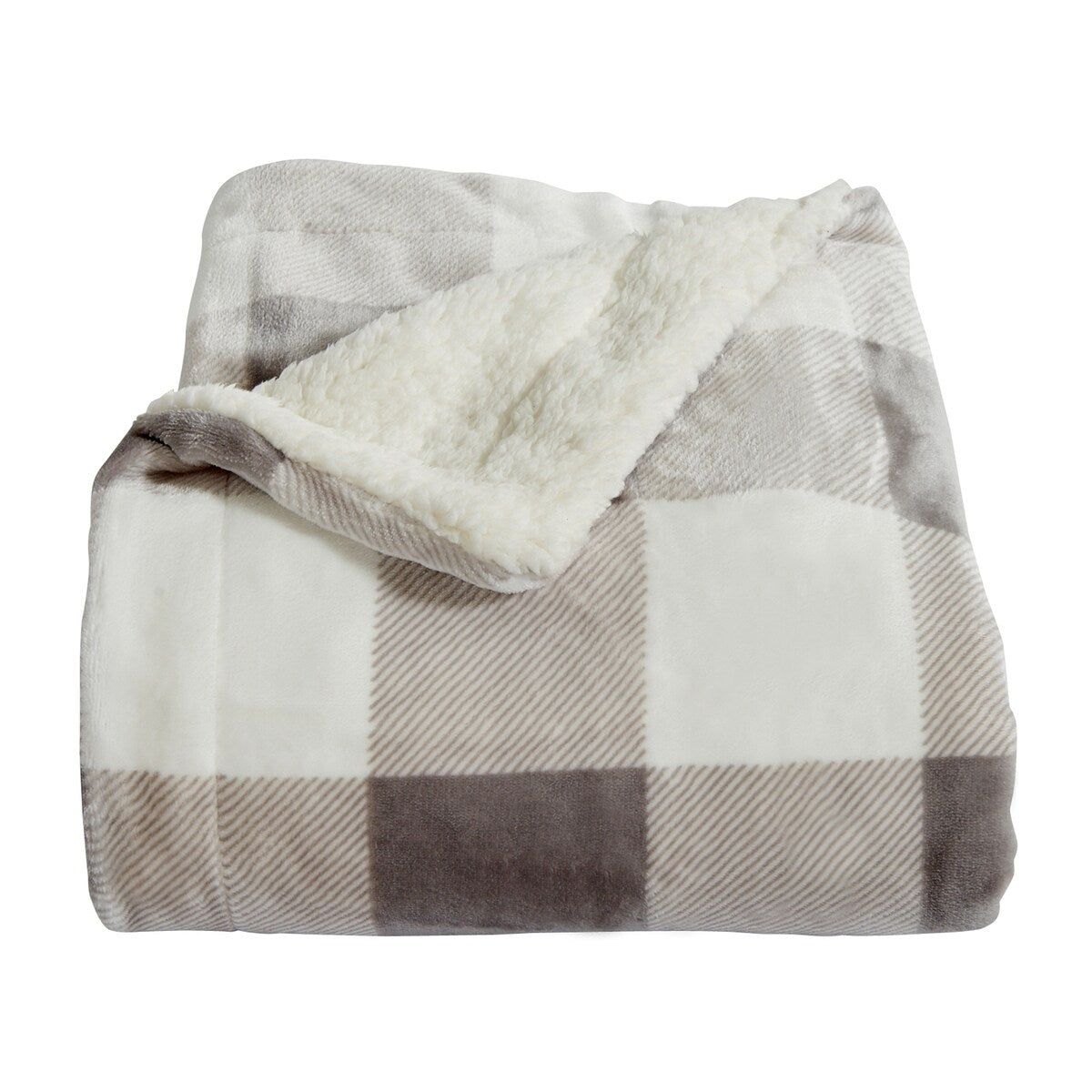 Luxurious Velvet Plush Fleece Reversible Sherpa Bed Blanket