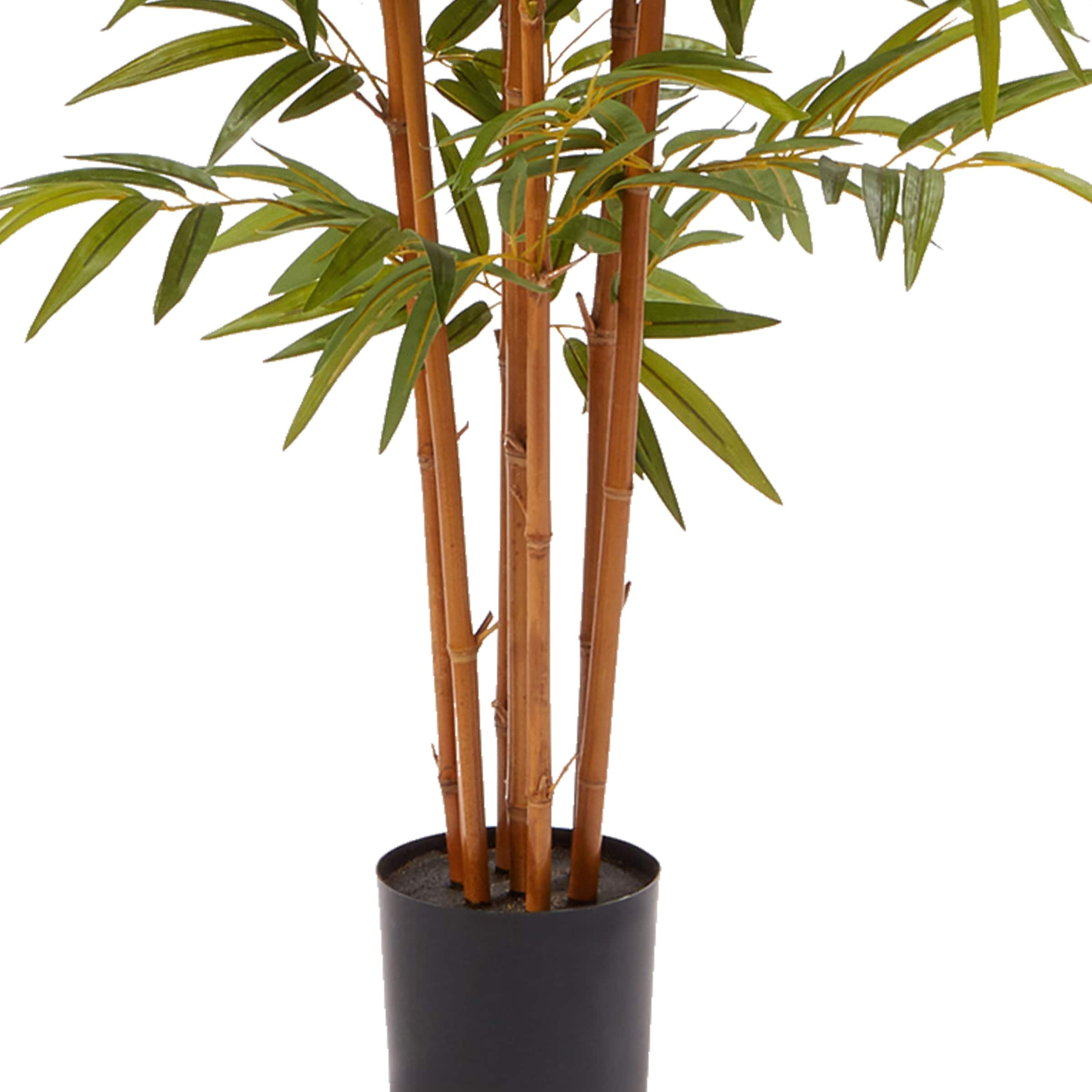 Pure Garden 6FT Artificial Bamboo Tree with Pot