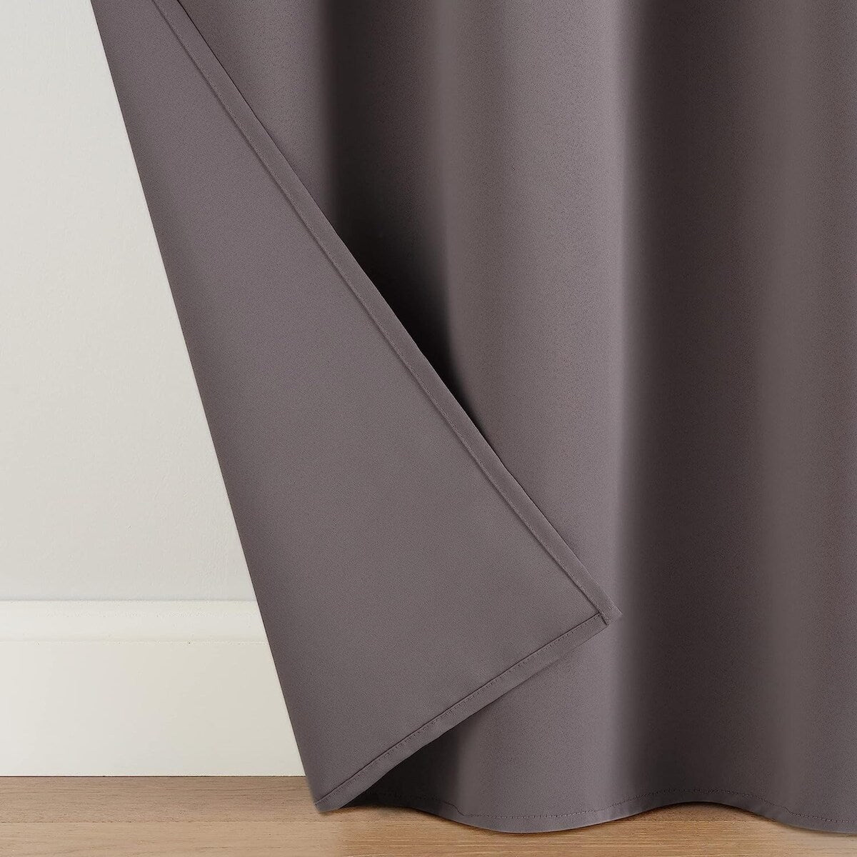 Eclipse Aldera Solid Tripleweave Thermal Blackout Grommet Curtains (2 Panels)