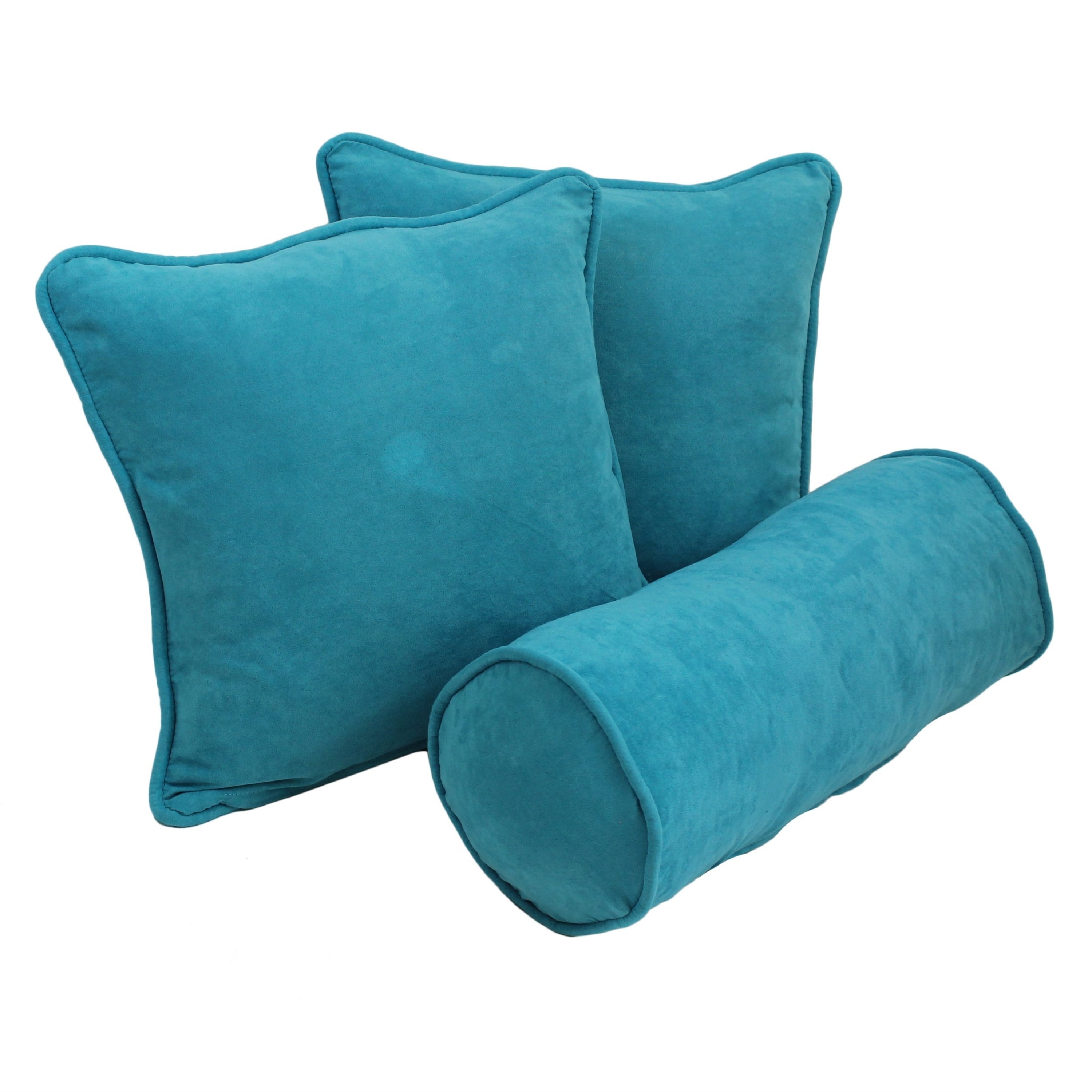 Blazing Needles Delaney 3-Piece Indoor Throw Pillow Set