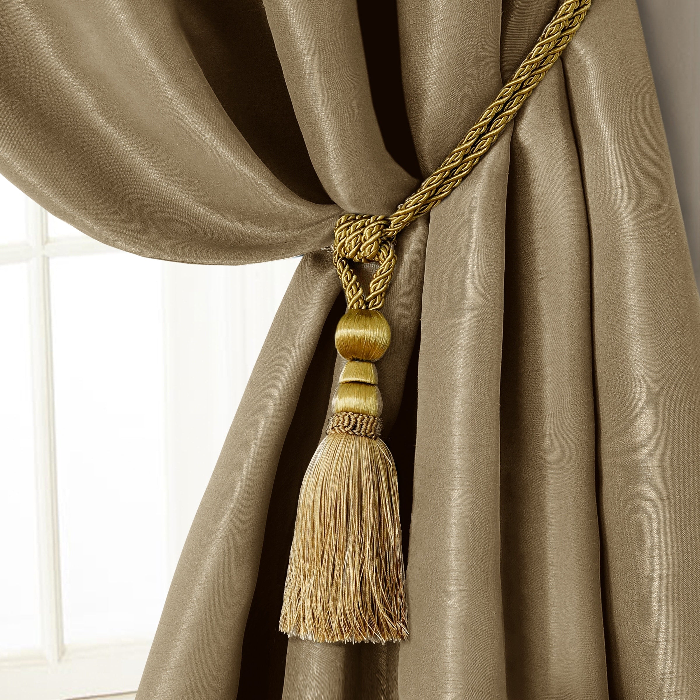 Elrene Amelia Tassel Curtain Tieback Rope