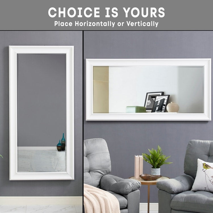 Framed Floor Mirror Full Length Mirror Standing Mirror Large Rectangle Full Body Mirror Long Mirrors