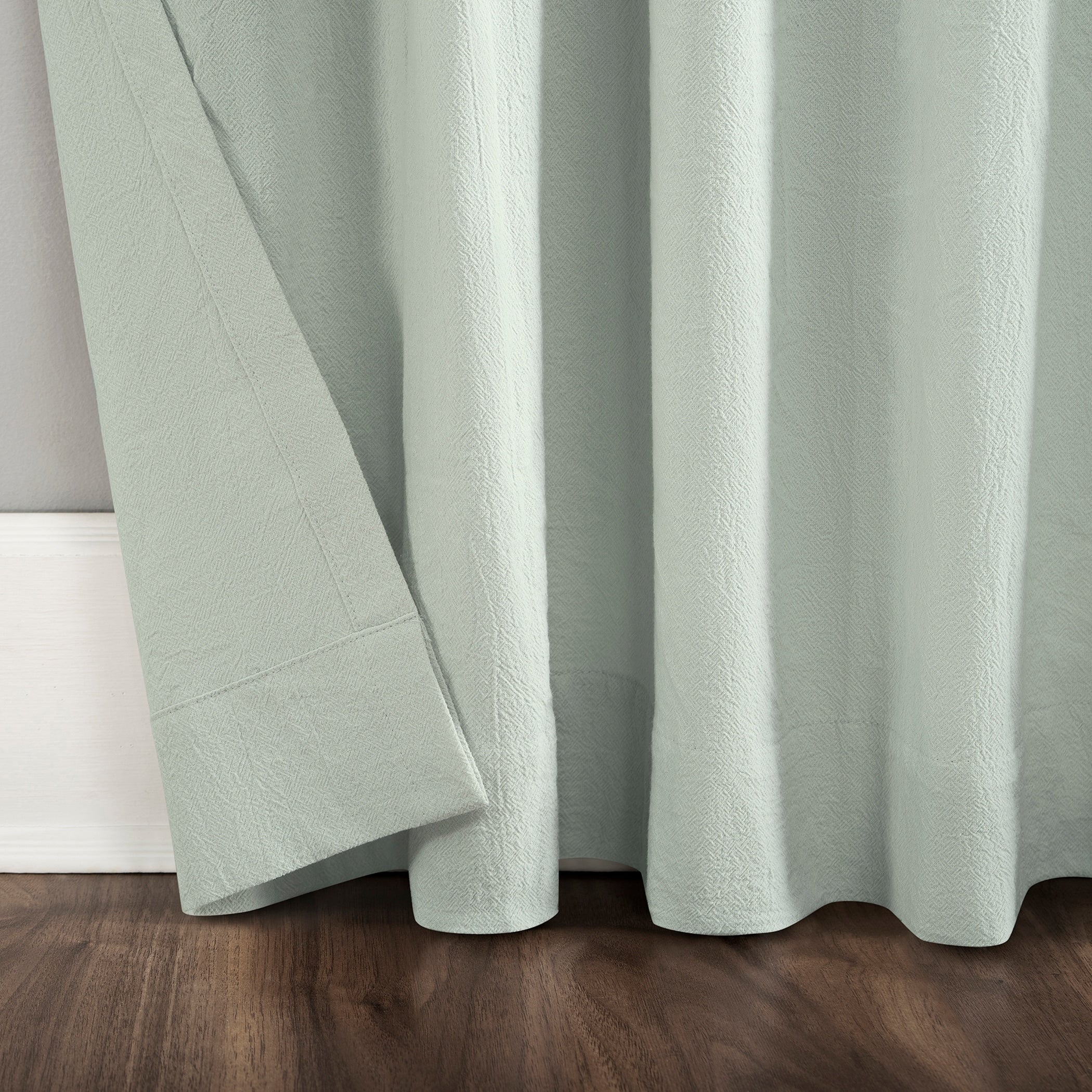 Archaeo Washed Cotton Twist Tab Curtain, Single Panel