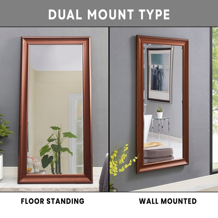 Framed Floor Mirror Full Length Mirror Standing Mirror Large Rectangle Full Body Mirror Long Mirrors