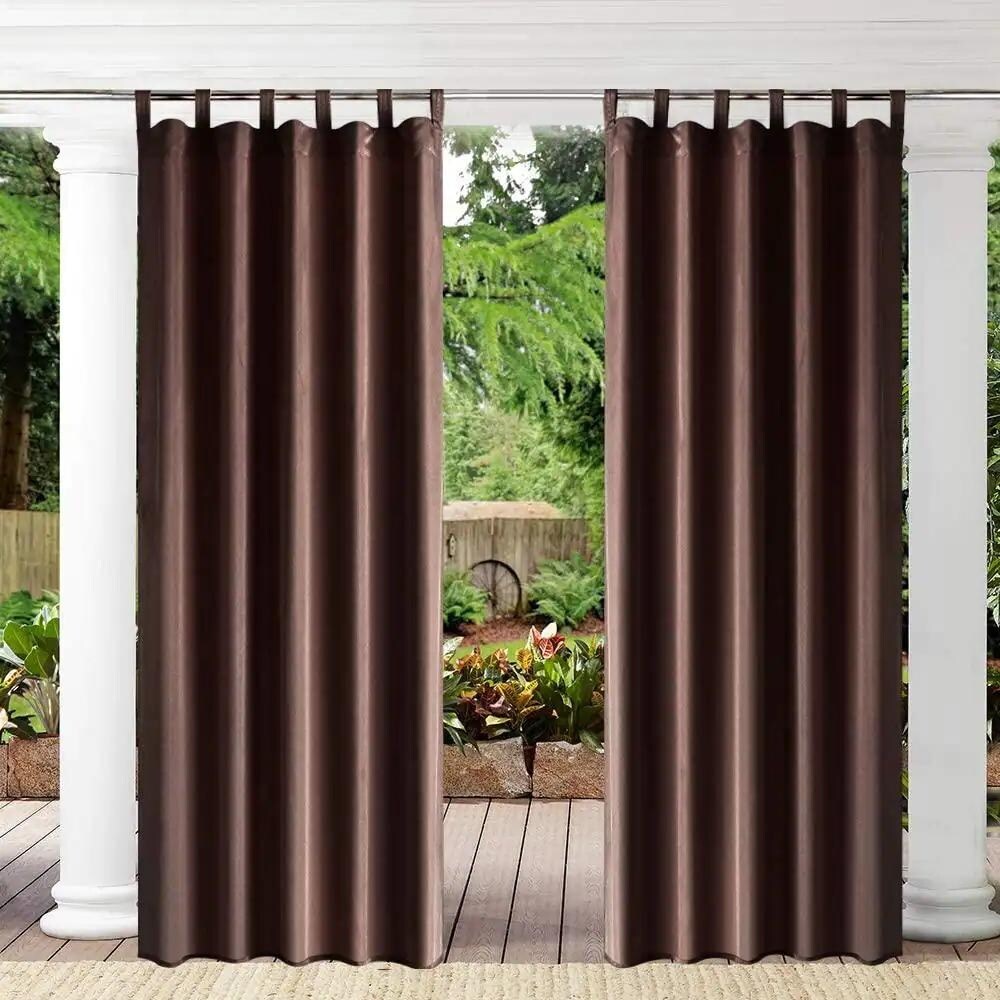 Pro Space Waterproof Indoor/Outdoor Tab Top Curtain Panel