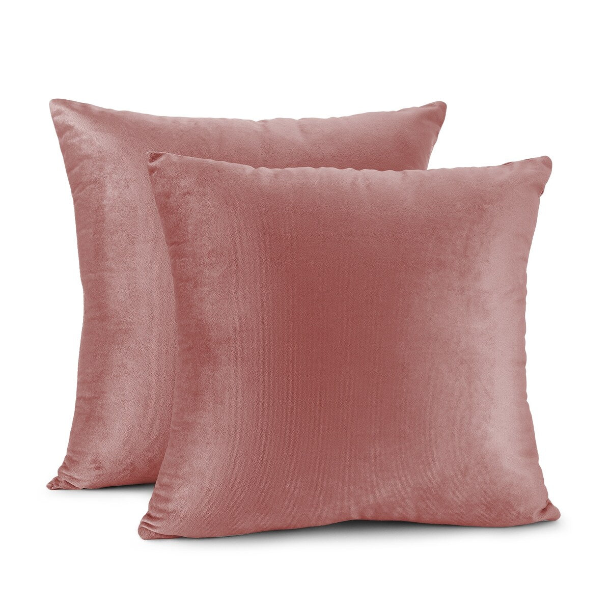 Porch & Den Cosner Microfiber Velvet Throw Pillow Covers (Set of 2)