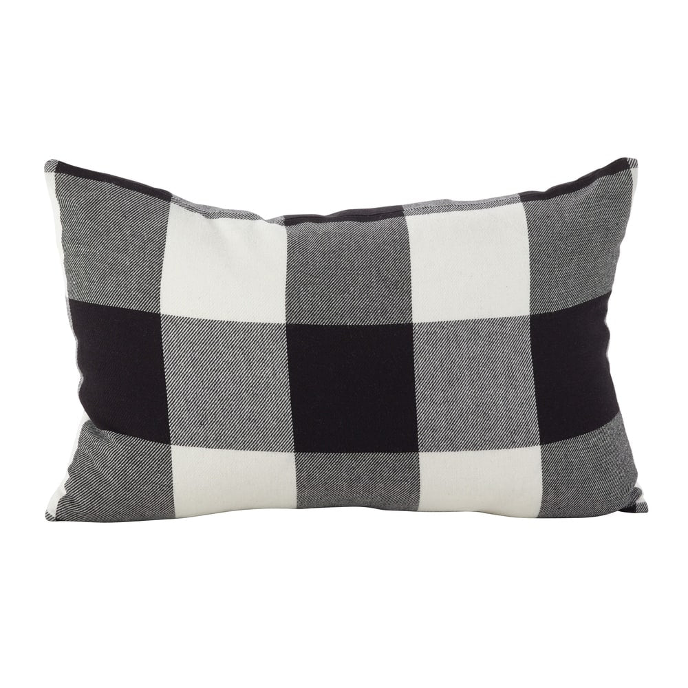 Buffalo Check Plaid Design Throw Pillow